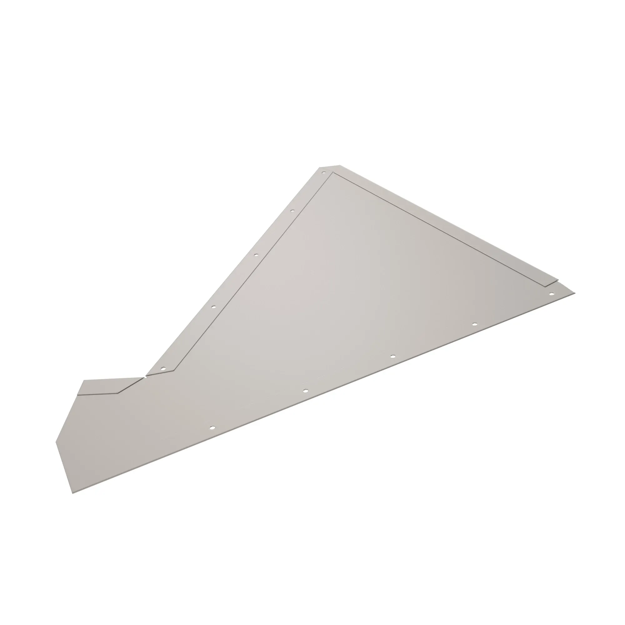 CANVAS, CORNER, LH REAR & RH FRONT