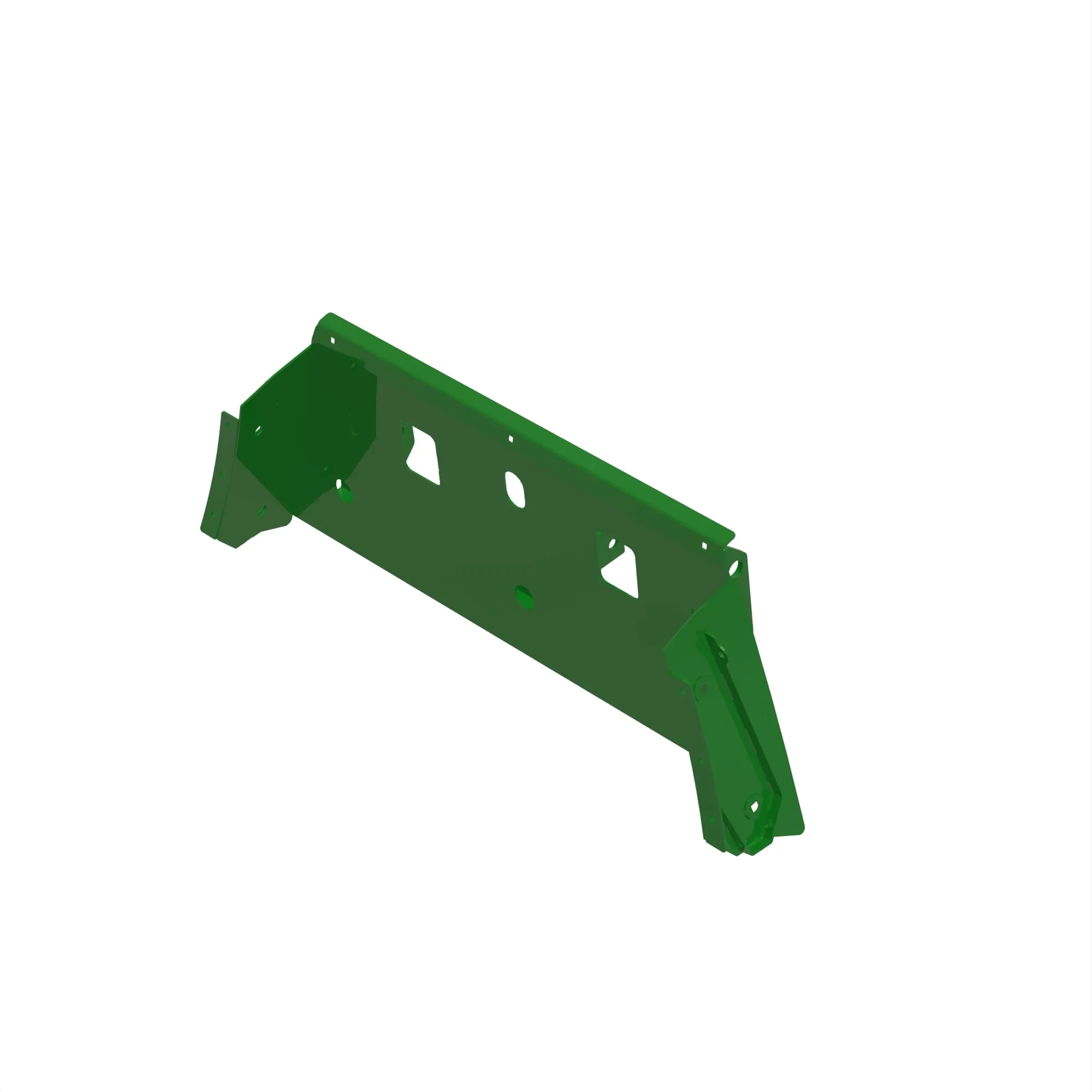 CHUTE, REAR PART OF FOLDABLE FRONT