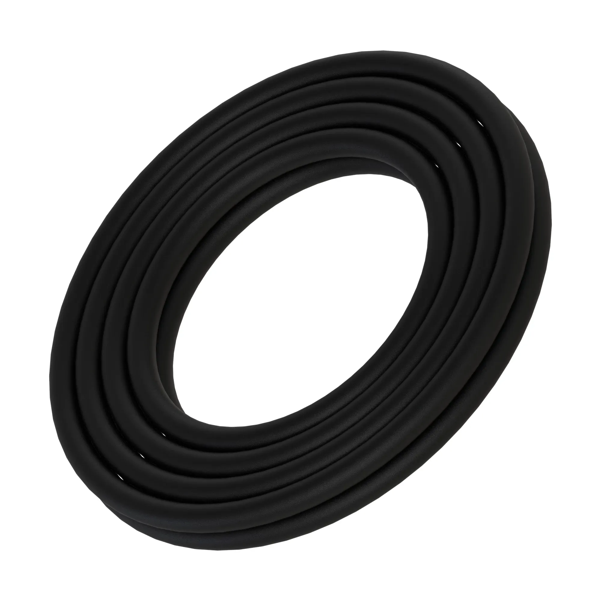 HOSE, 2.5" CLEAR BLK, 50' ROLL