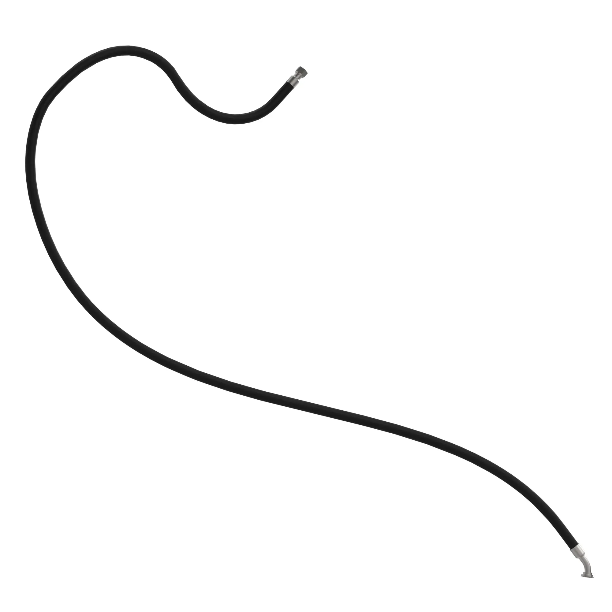 John Deere Reinforced with Metal Rubber Hydraulic Hose - F683355