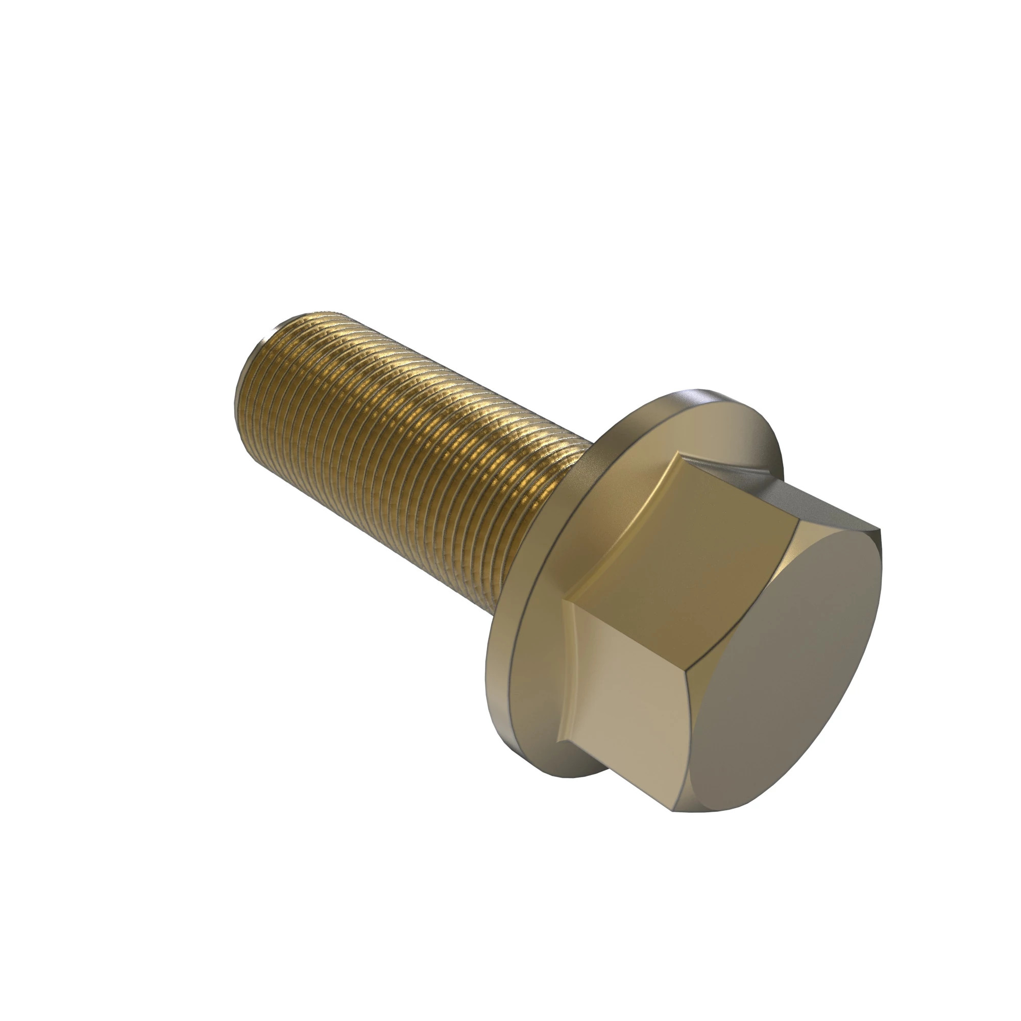 John Deere Hexagonal Flanged Head Self-Tapping Screw, M10 X 30 - 37M7080