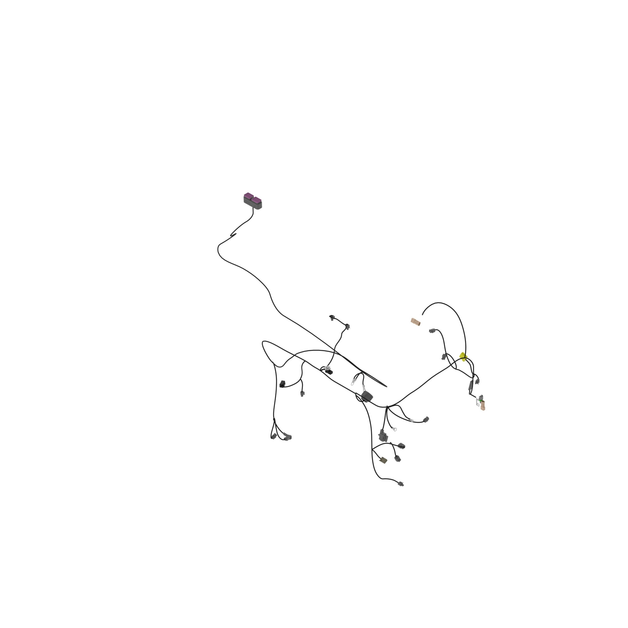 John Deere Engine Wiring Harness - AT368427