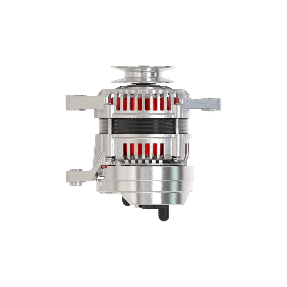 ALTERNATOR, W/PULLEY, 140 AMP(8 RIB