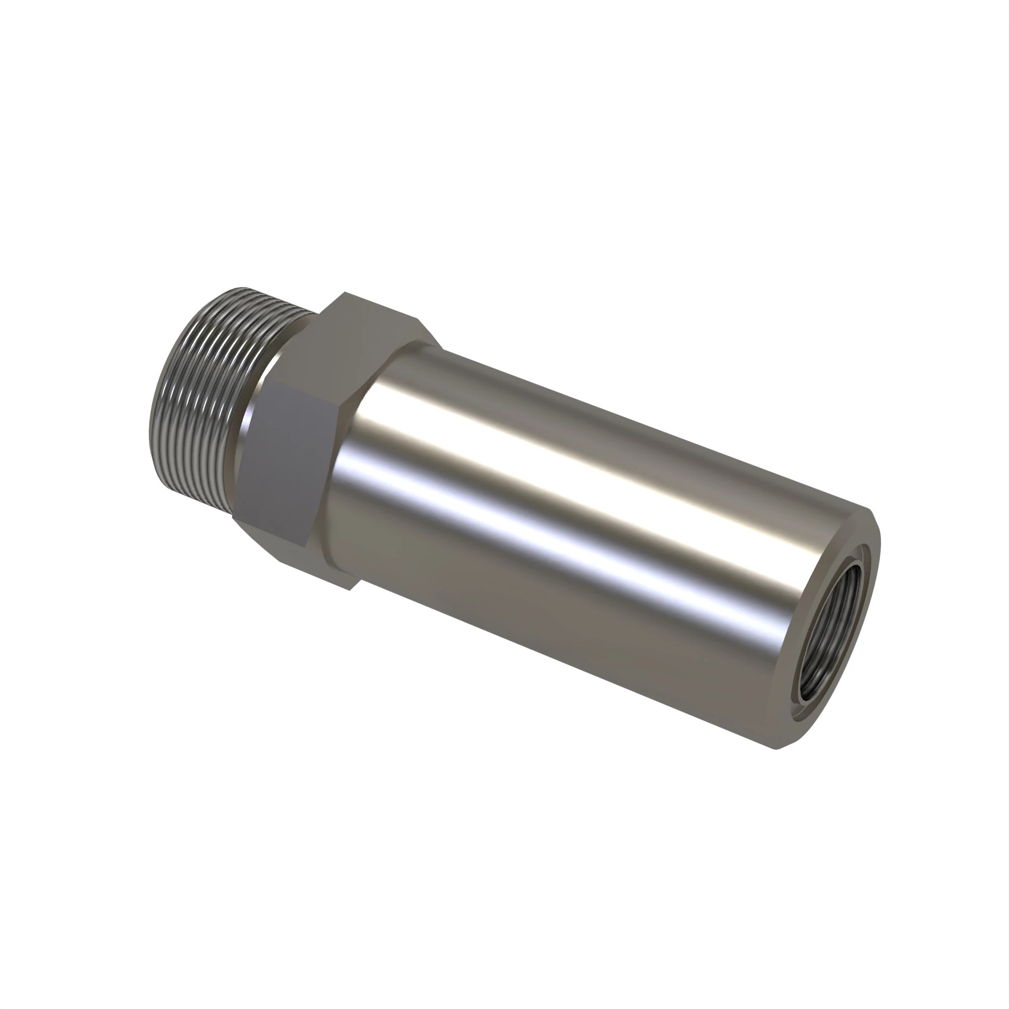 STRAIGHT THREAD CONNECTOR LONG,O-R