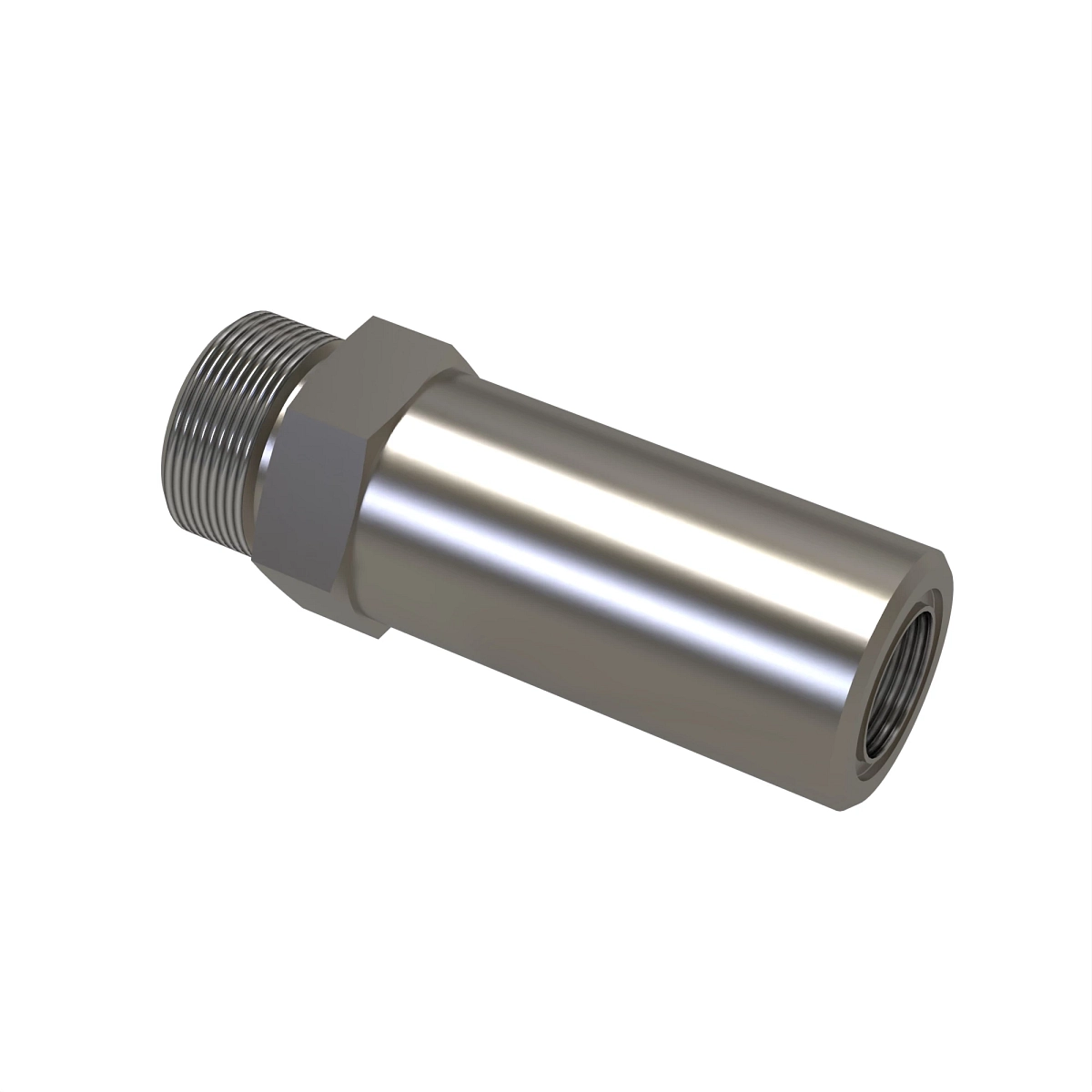 Straight Thread Connector Long, O-R