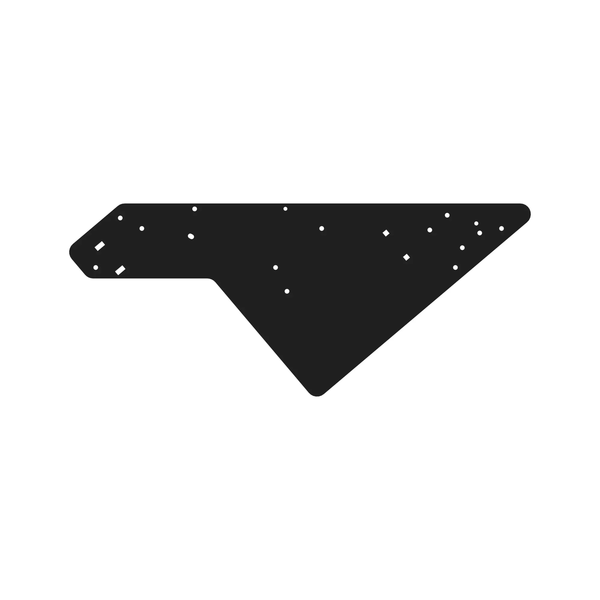 PLATE, STAIR SIDE SUPPORT