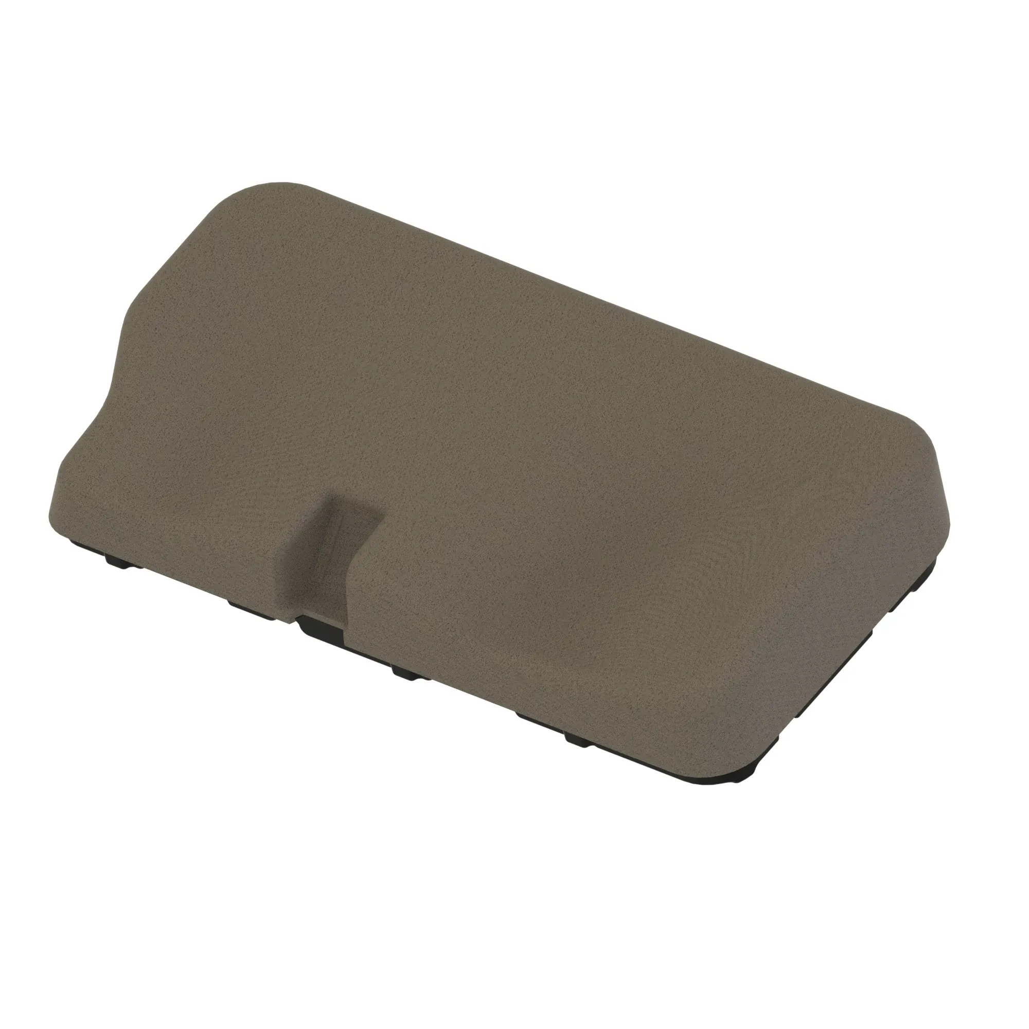 John Deere Vinyl Passenger Seat Base - AUC22487