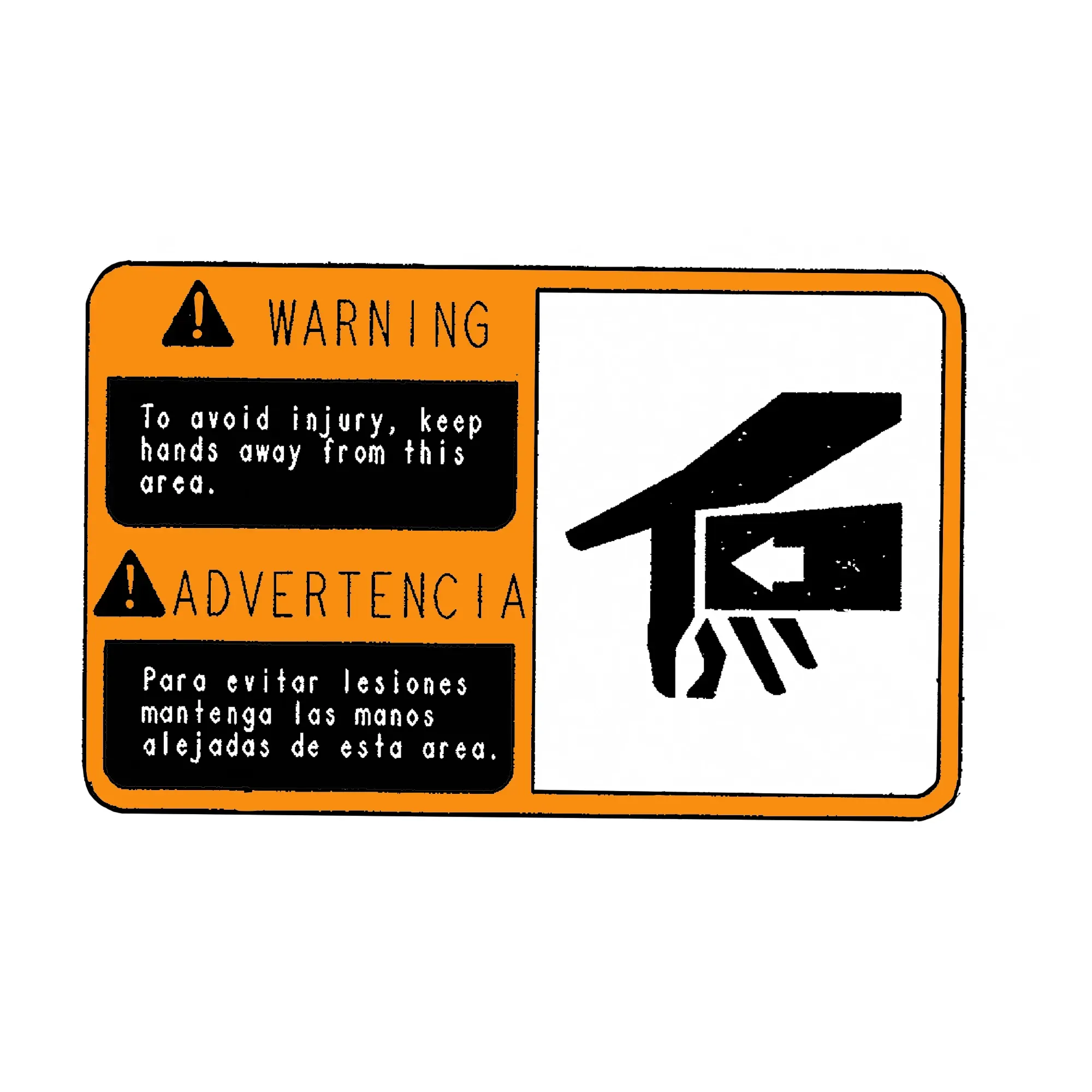 John Deere Warning Label - P70632