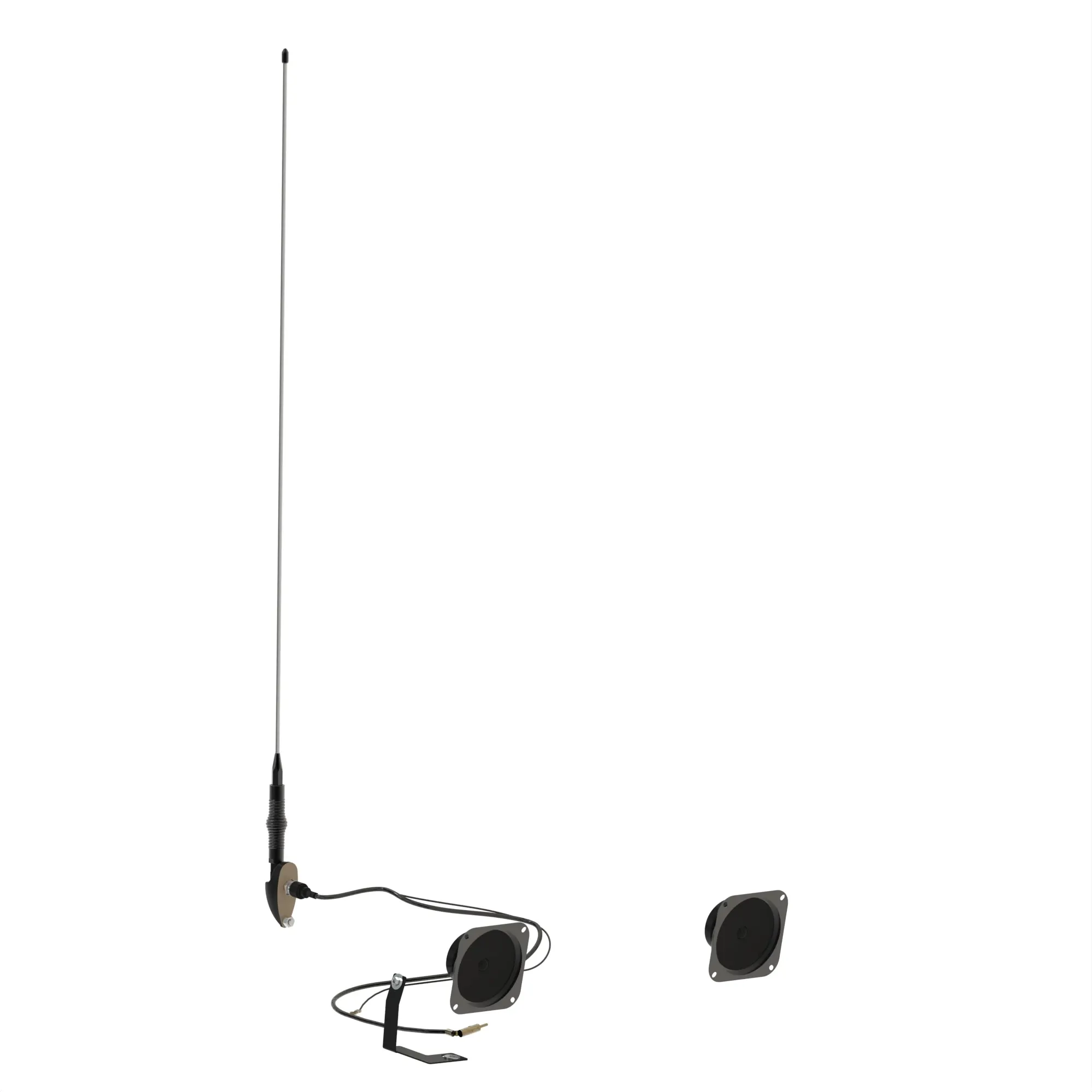 John Deere Radio Antenna and Speakers Kit - BSJ10405