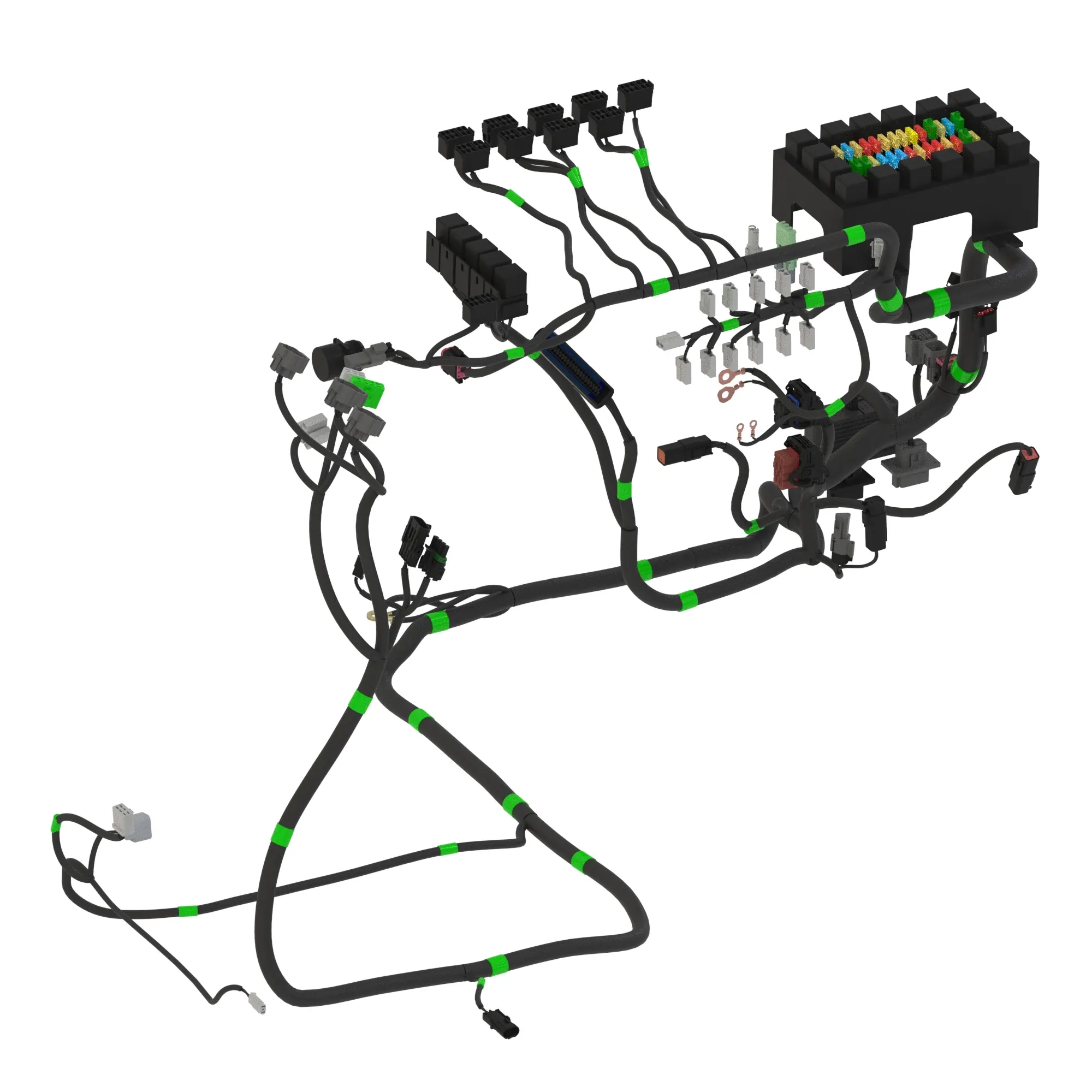 John Deere Cab Load Center Wiring Harness - AT491898