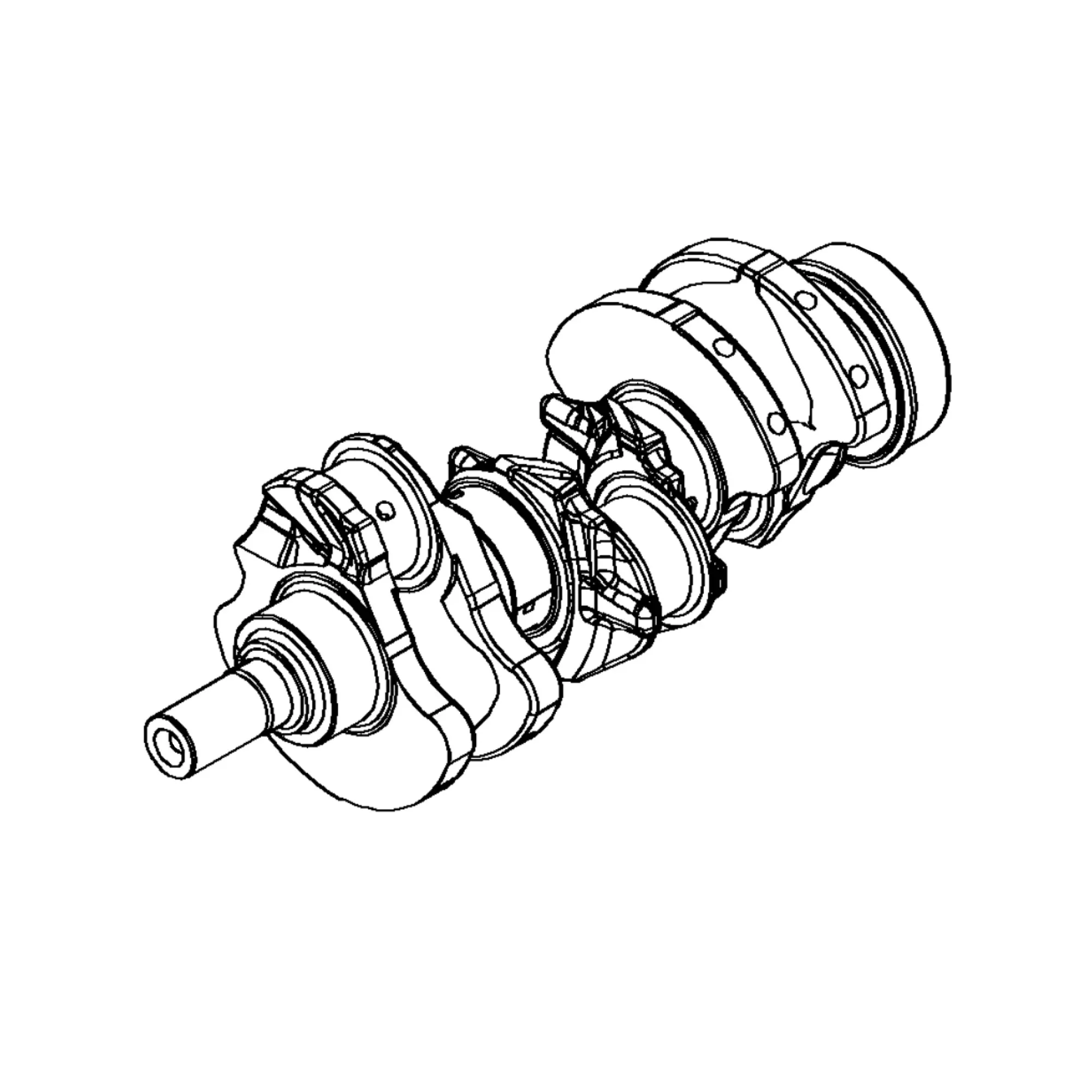 John Deere Crankshaft - DZ104327