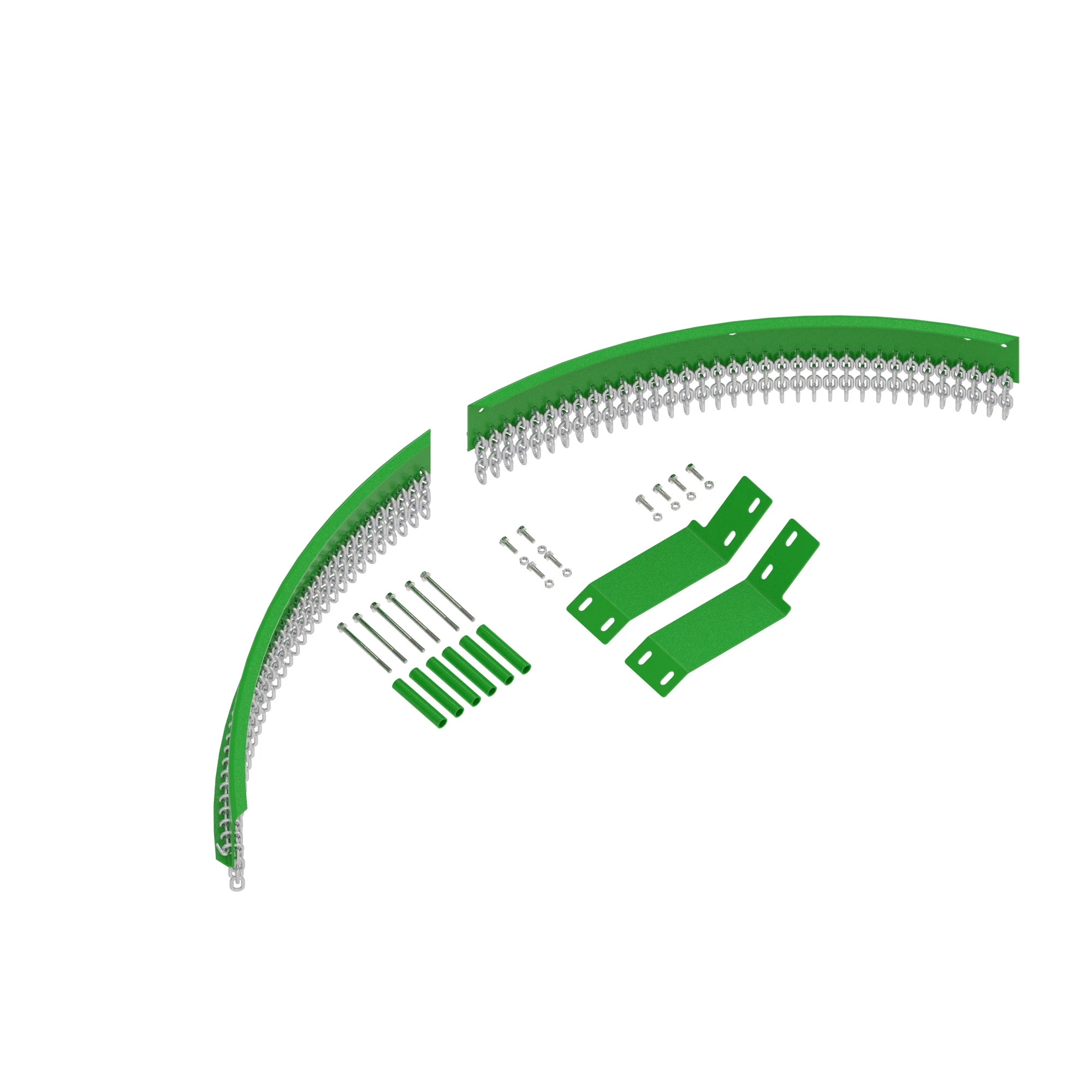John Deere Rear Safety Chain Shield Attachment - BW14484