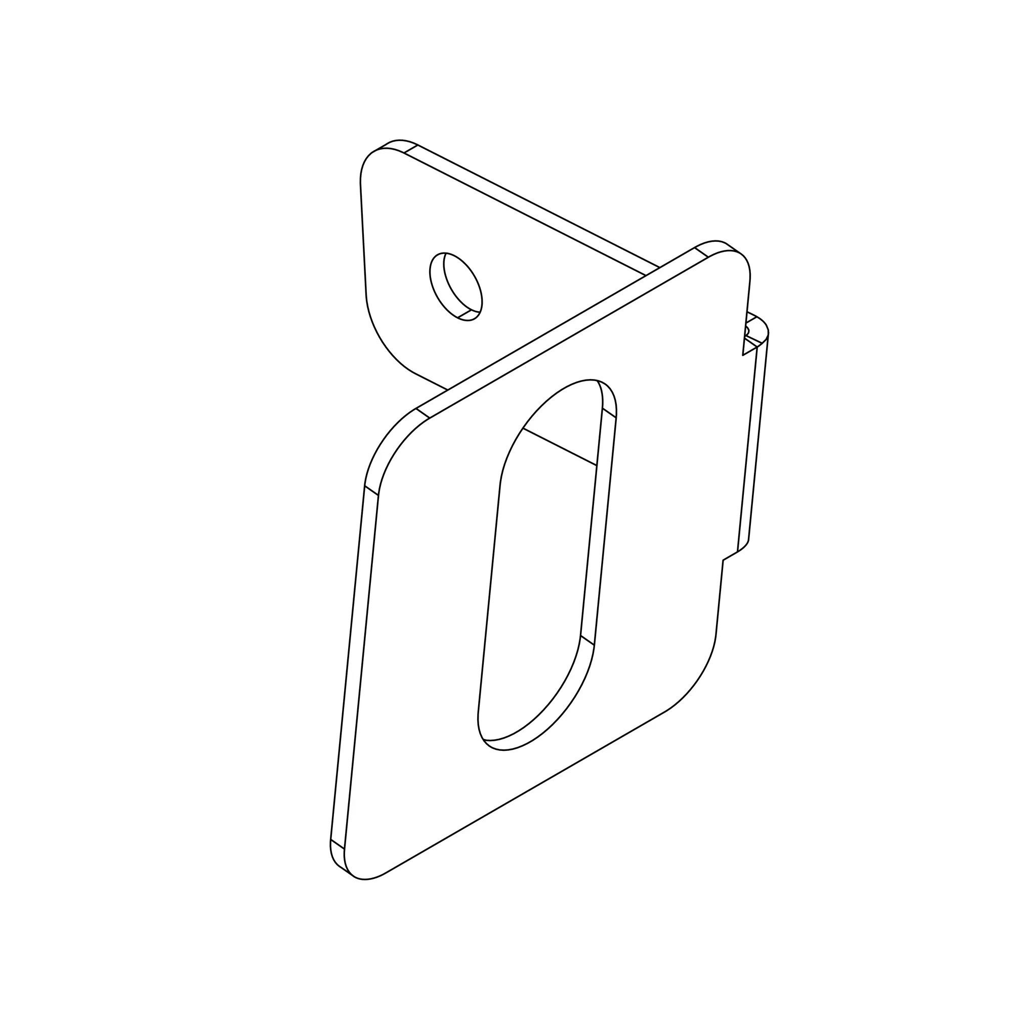 John Deere Hagie Fender Bracket, Right Side - 5HG360871