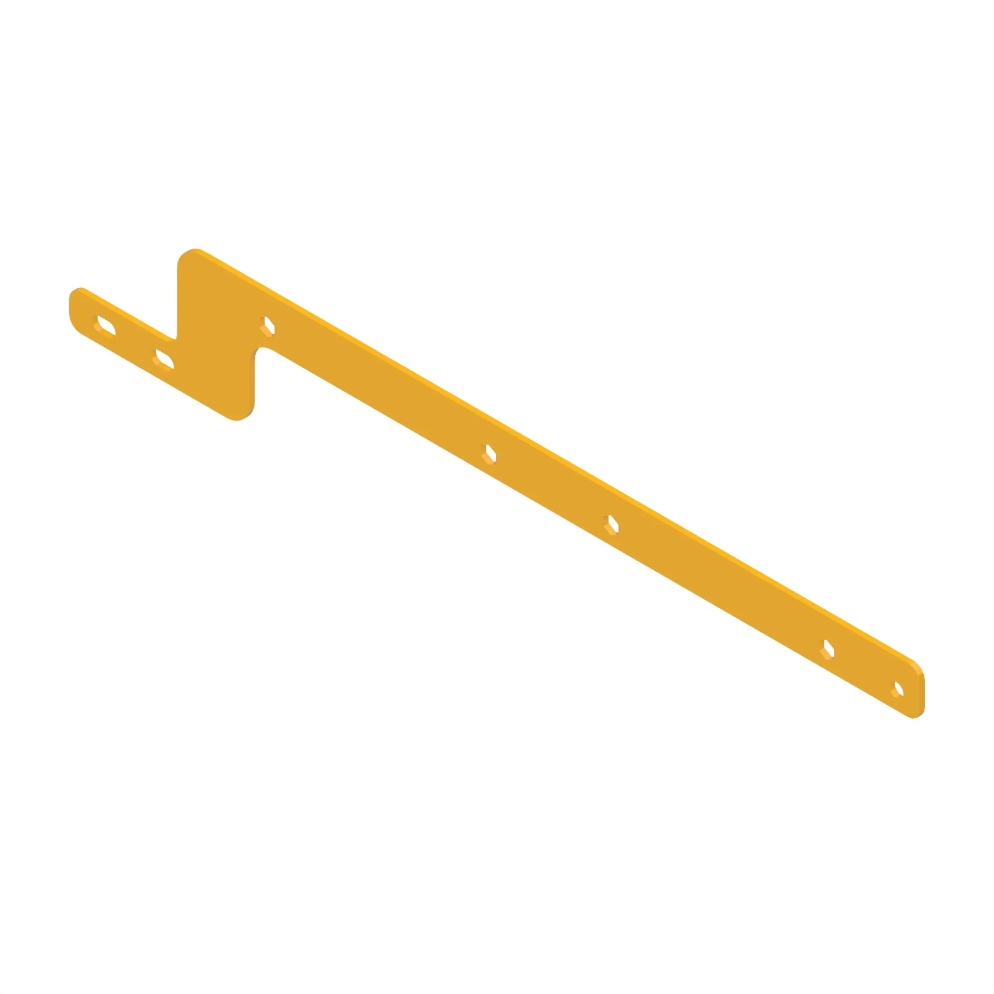John Deere Baffle Mounting Reinforcement Plate - T225161