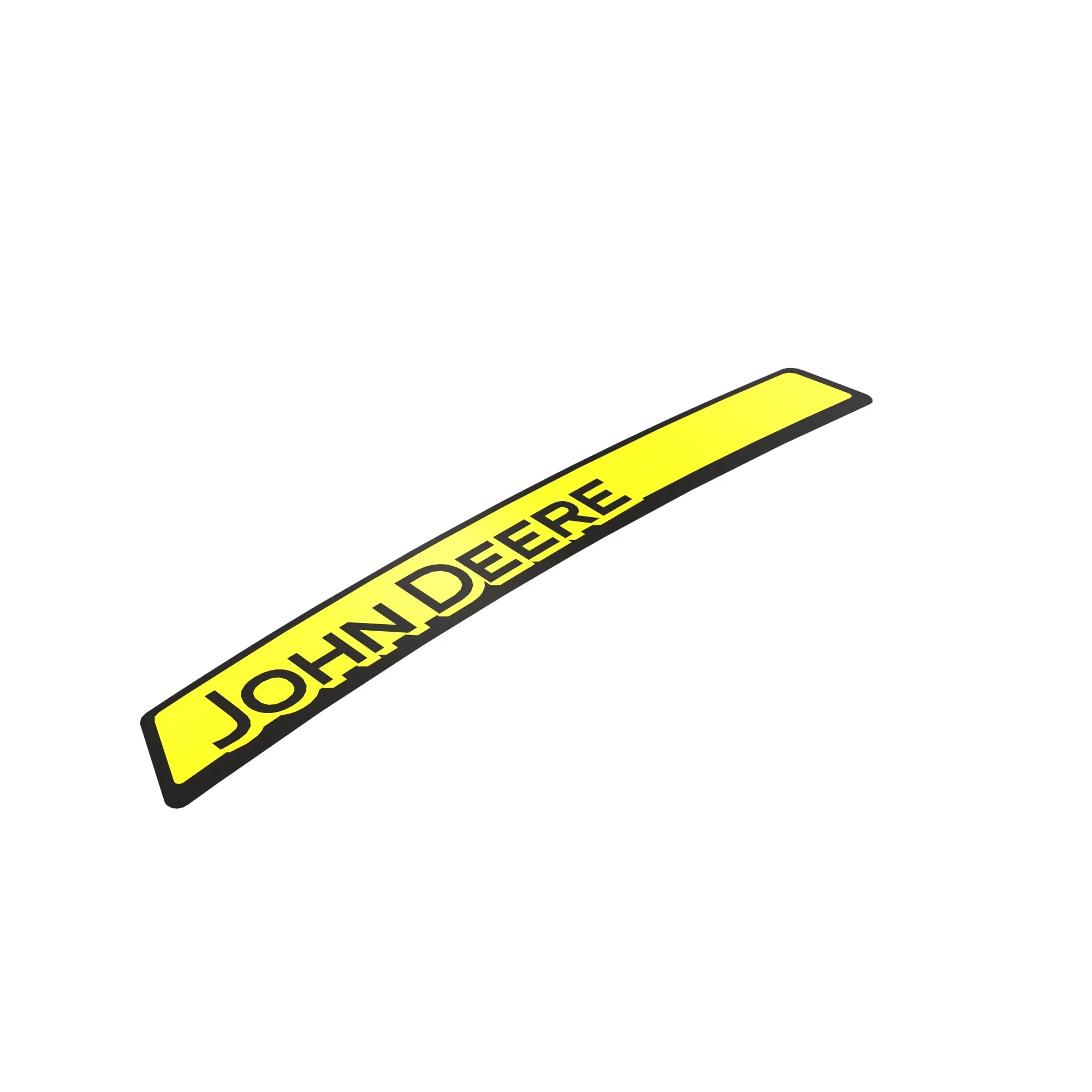 John Deere Right Side John Deere Strip Label - F652254