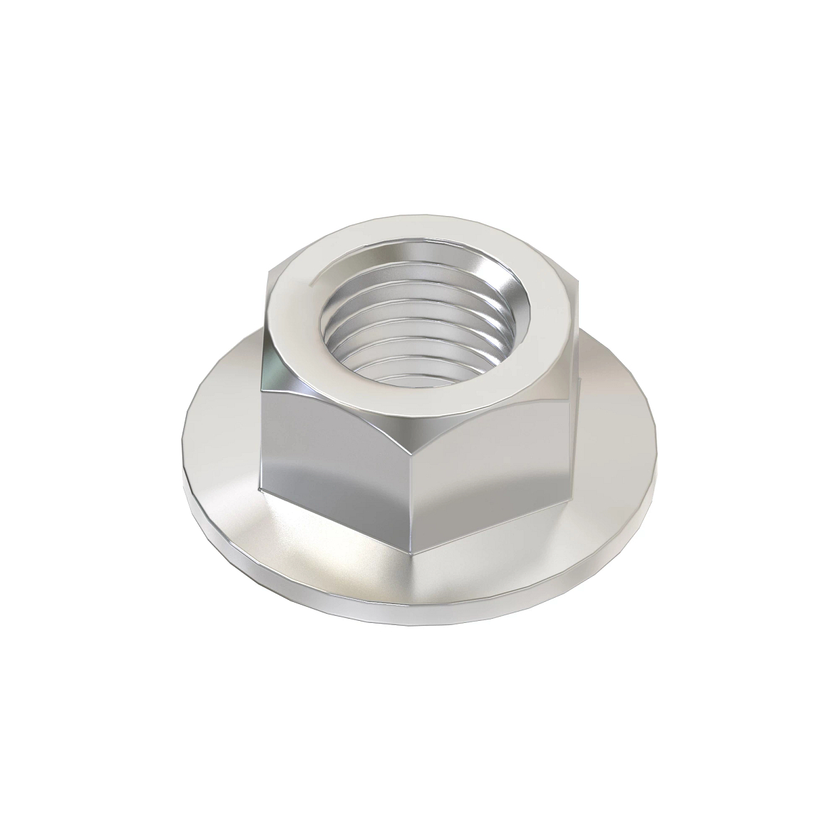 John Deere Hexagonal Flange Nut, 1/2" - 14H1125