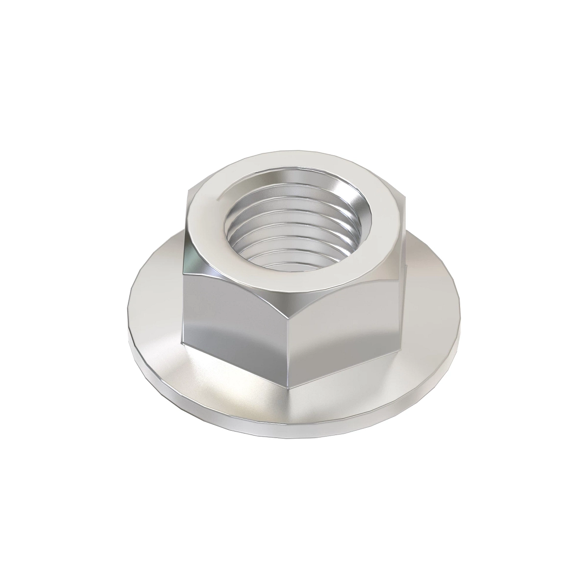 Nut, Hex Flange