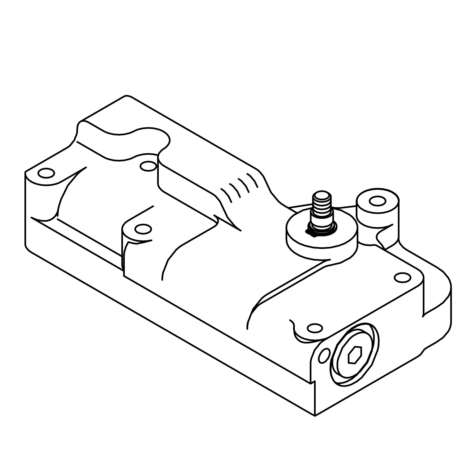 John Deere Manual Displacement Control with Neutral Start Switch - AN304810