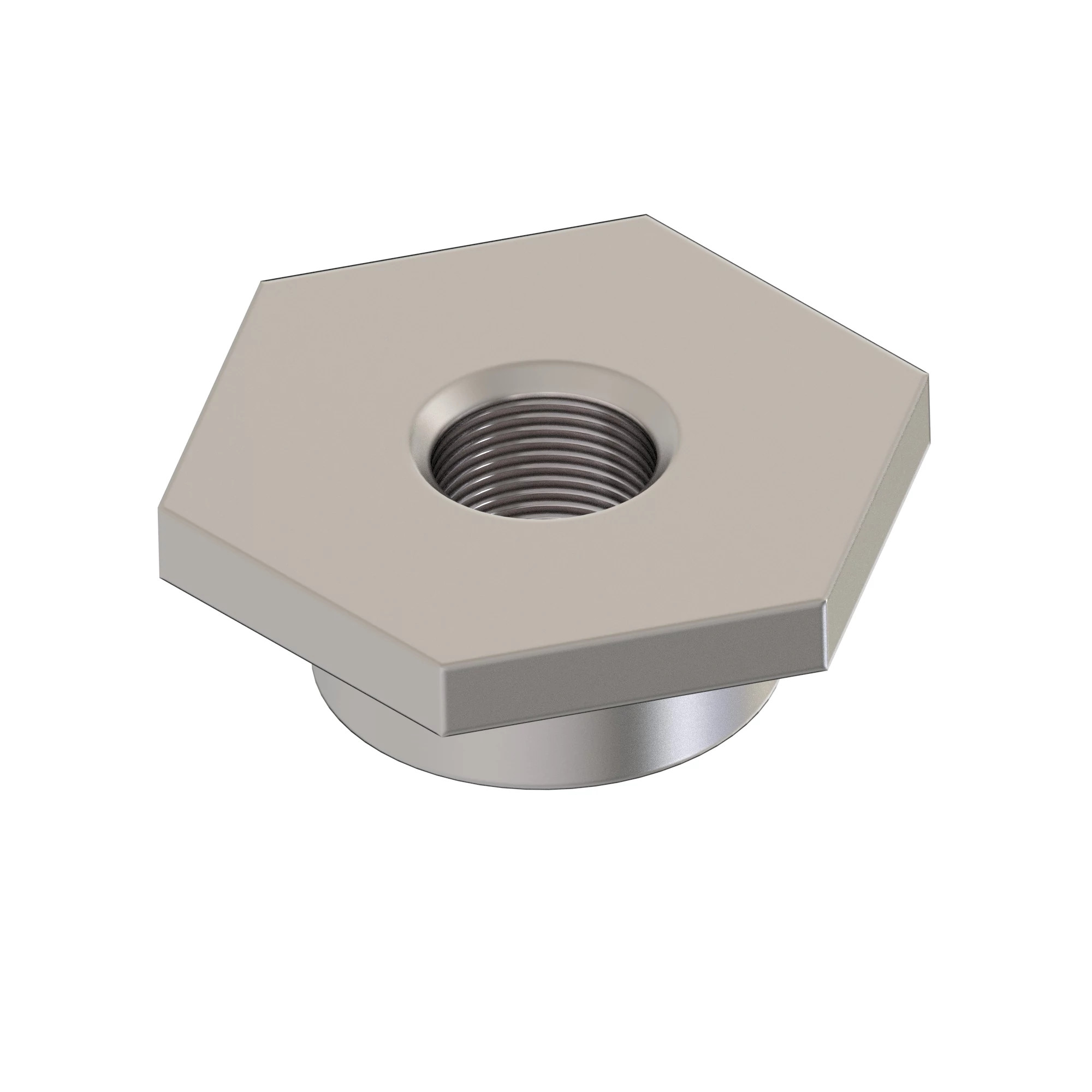 NUT, HEX WITH LOCKWASHER