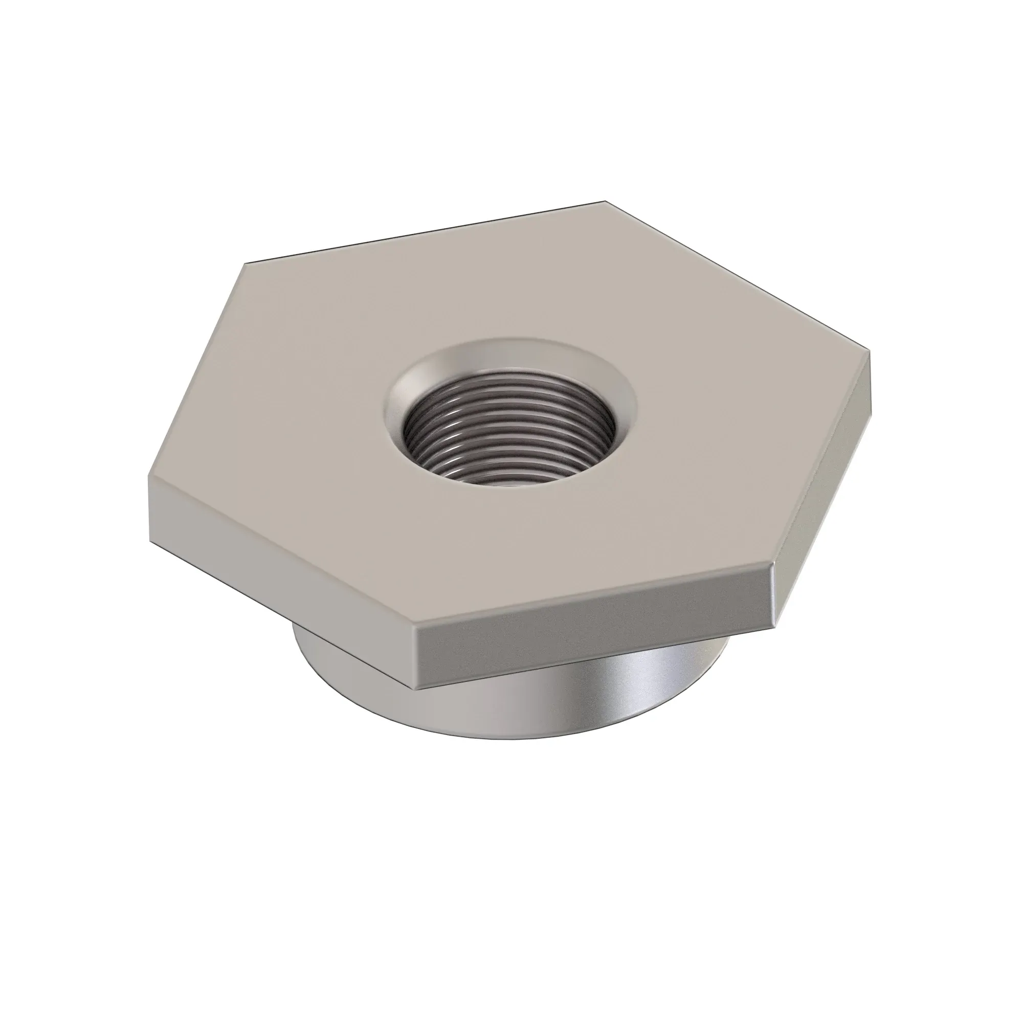 NUT, HEX WITH LOCKWASHER