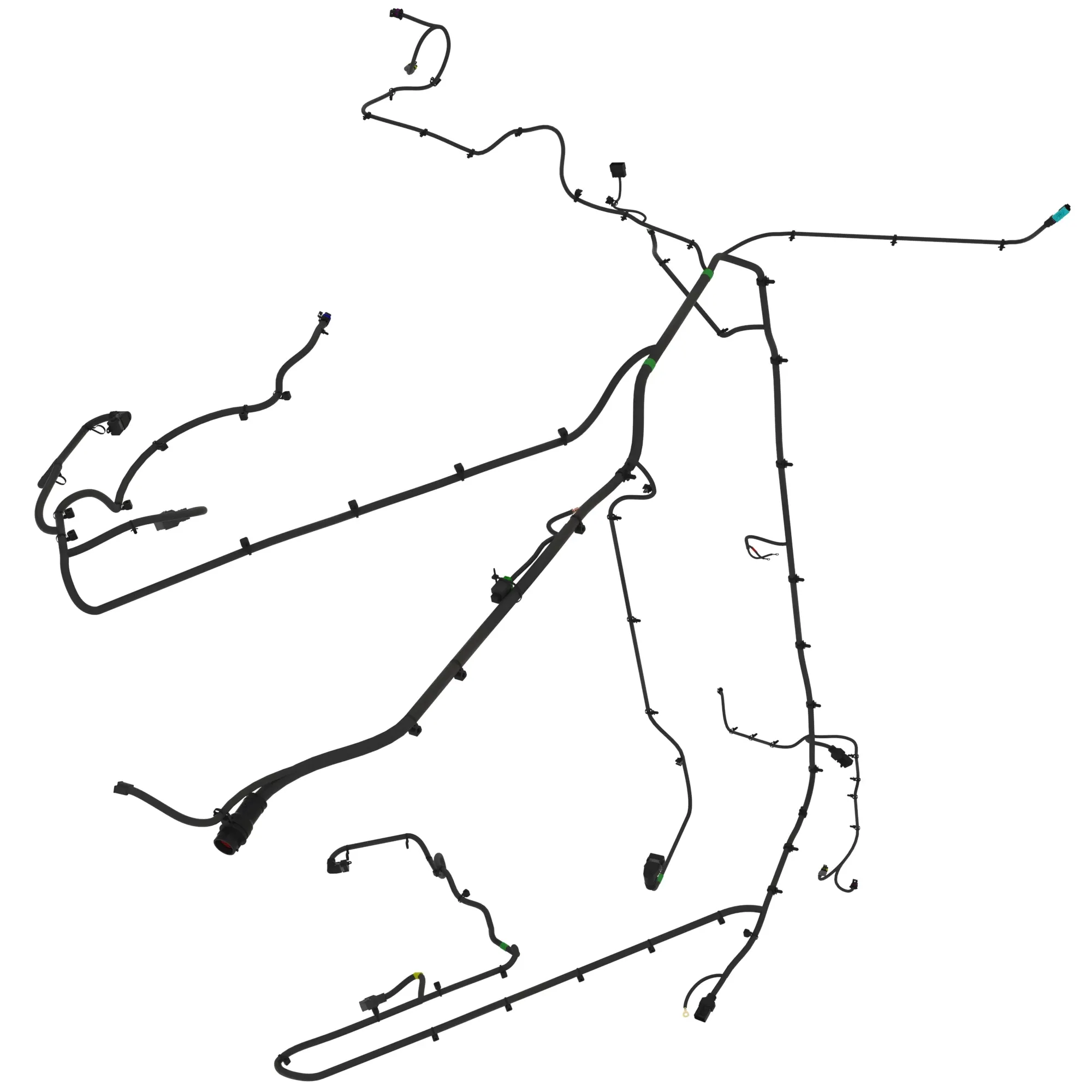 John Deere Residue Disposal Wiring Harness - AXE103101