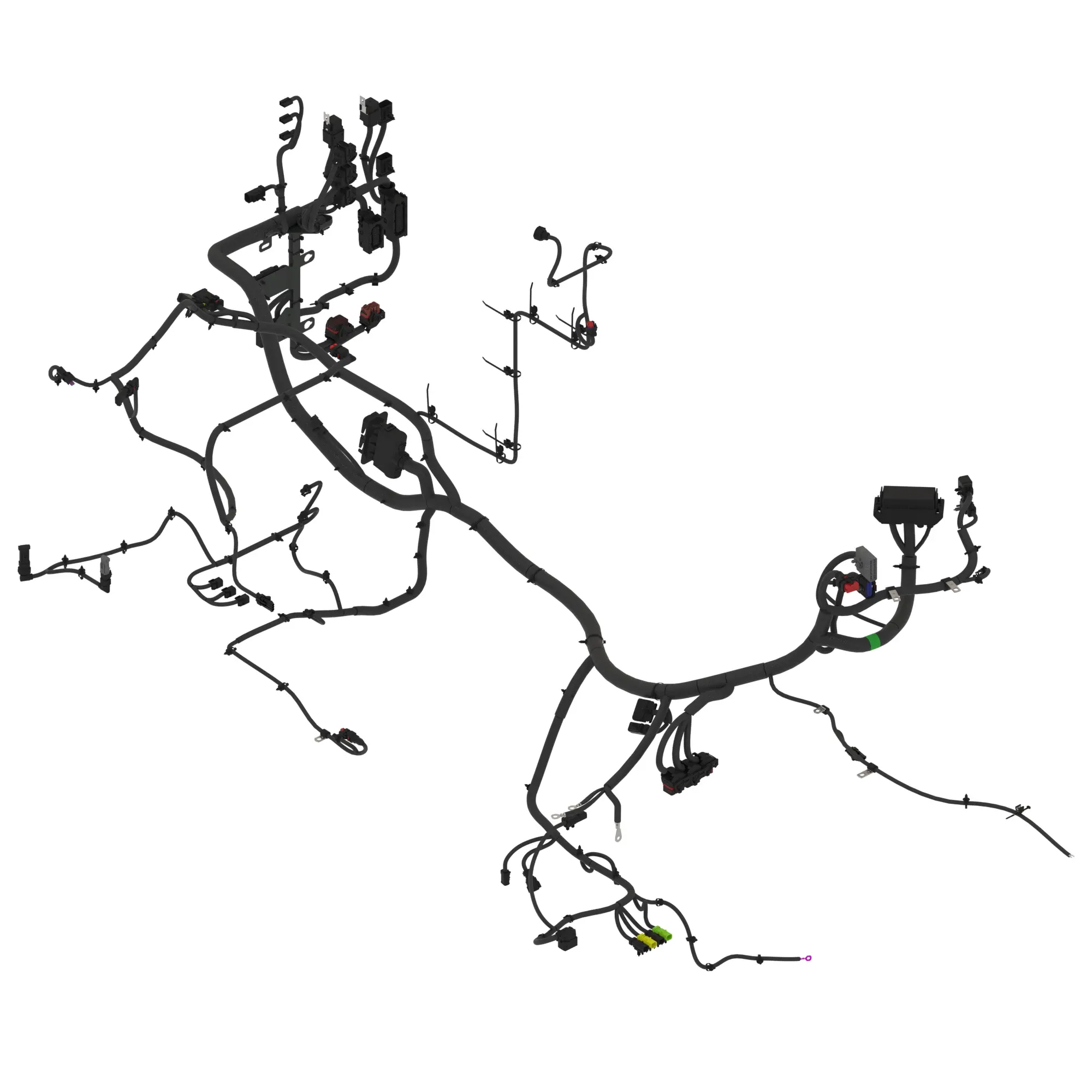 John Deere Chassis Wiring Harness - RE598187
