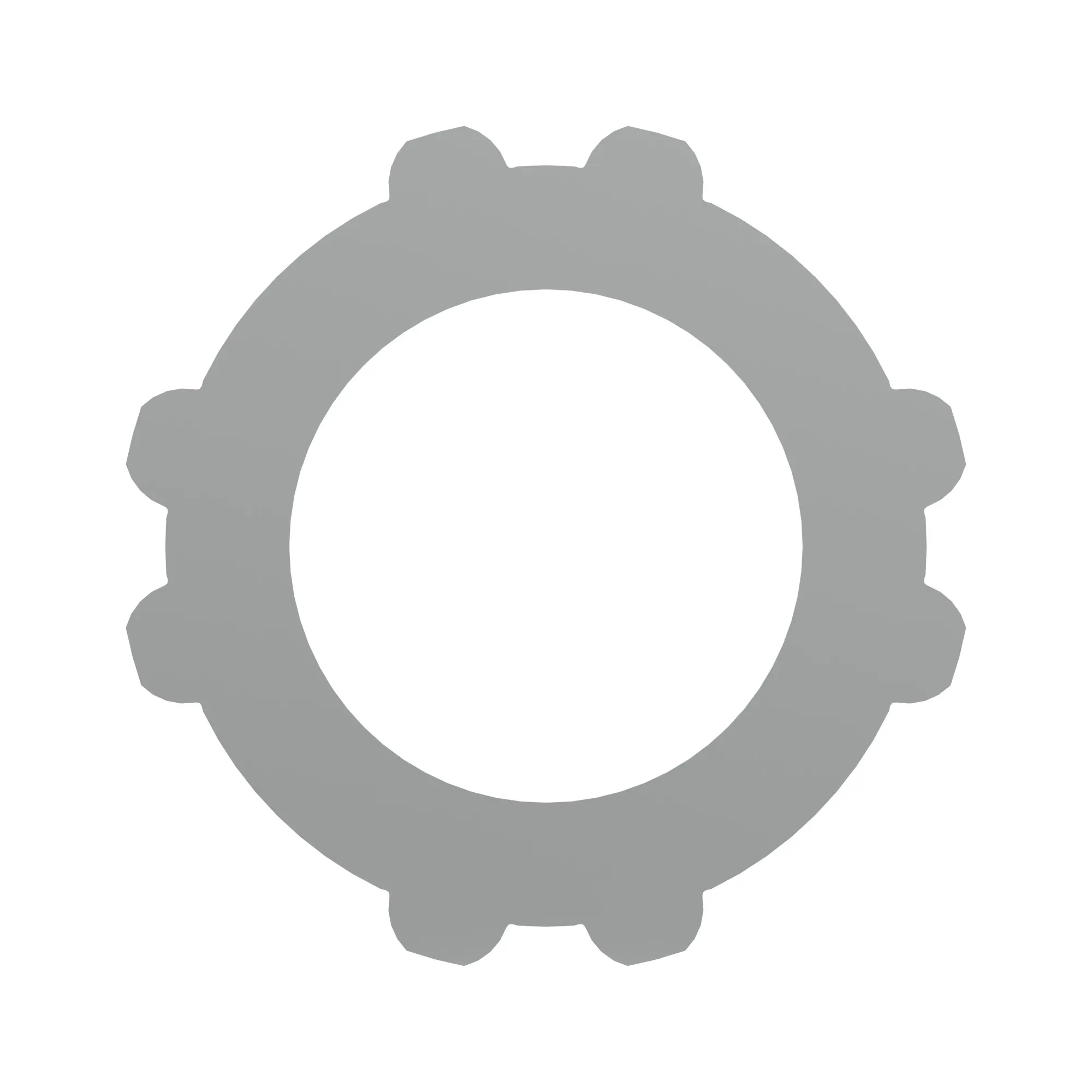 Disk With Outer Spline