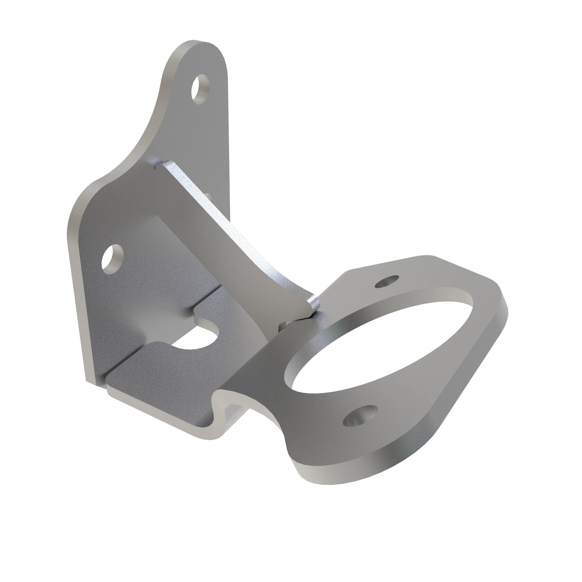 BRACKET, LEFT FRONT ENGINE MOUNT WE