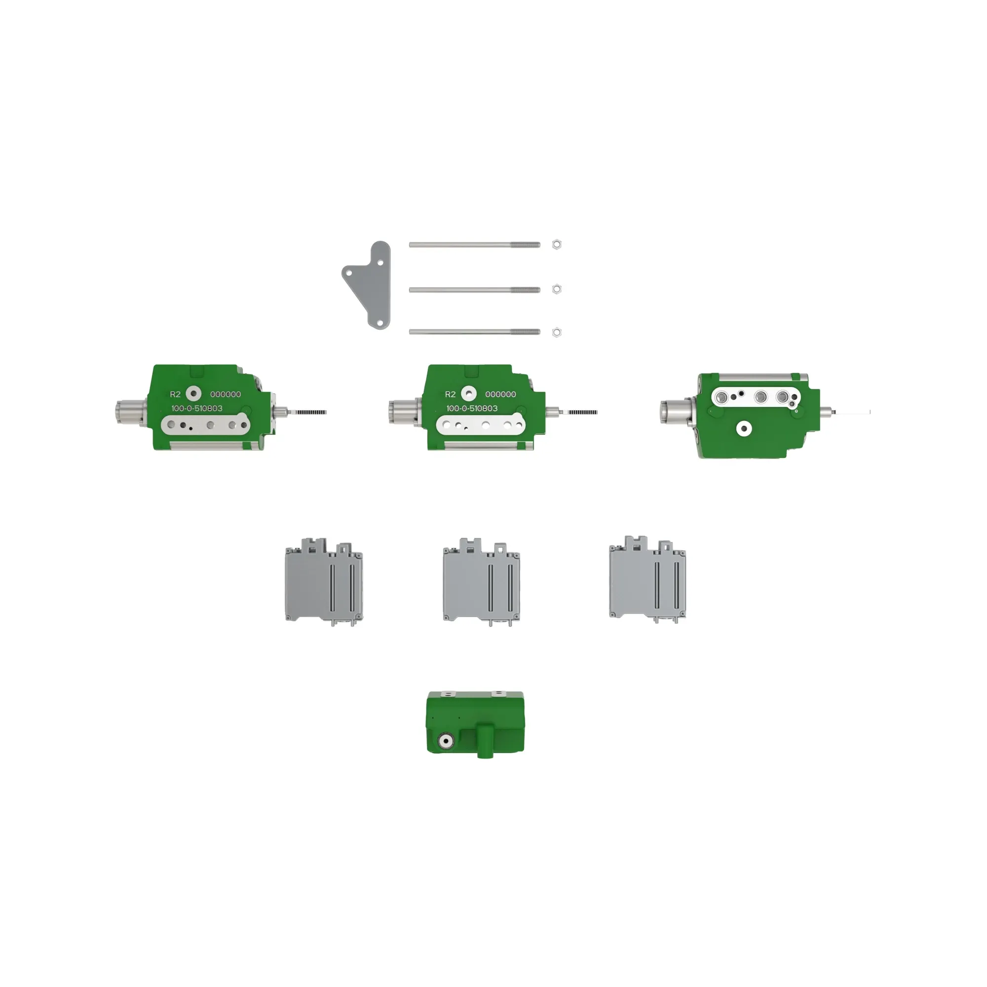 BL16811; MHM1878; Electrically Actuated Selective Control Valve (E-SCV) at Pos. XI, XII, XIII; Valve Kit