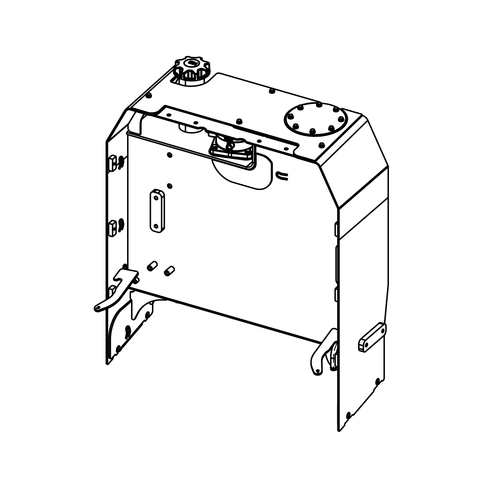 John Deere Hydraulic Reservoir - AT508162