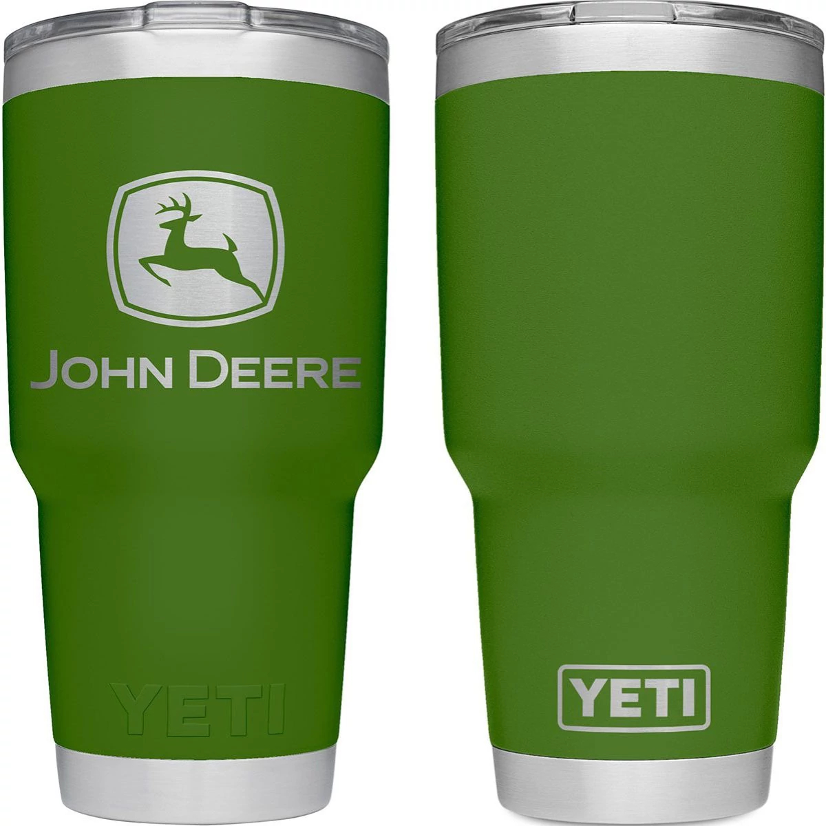 "YETI® 30 oz John Deere Green Rambler "