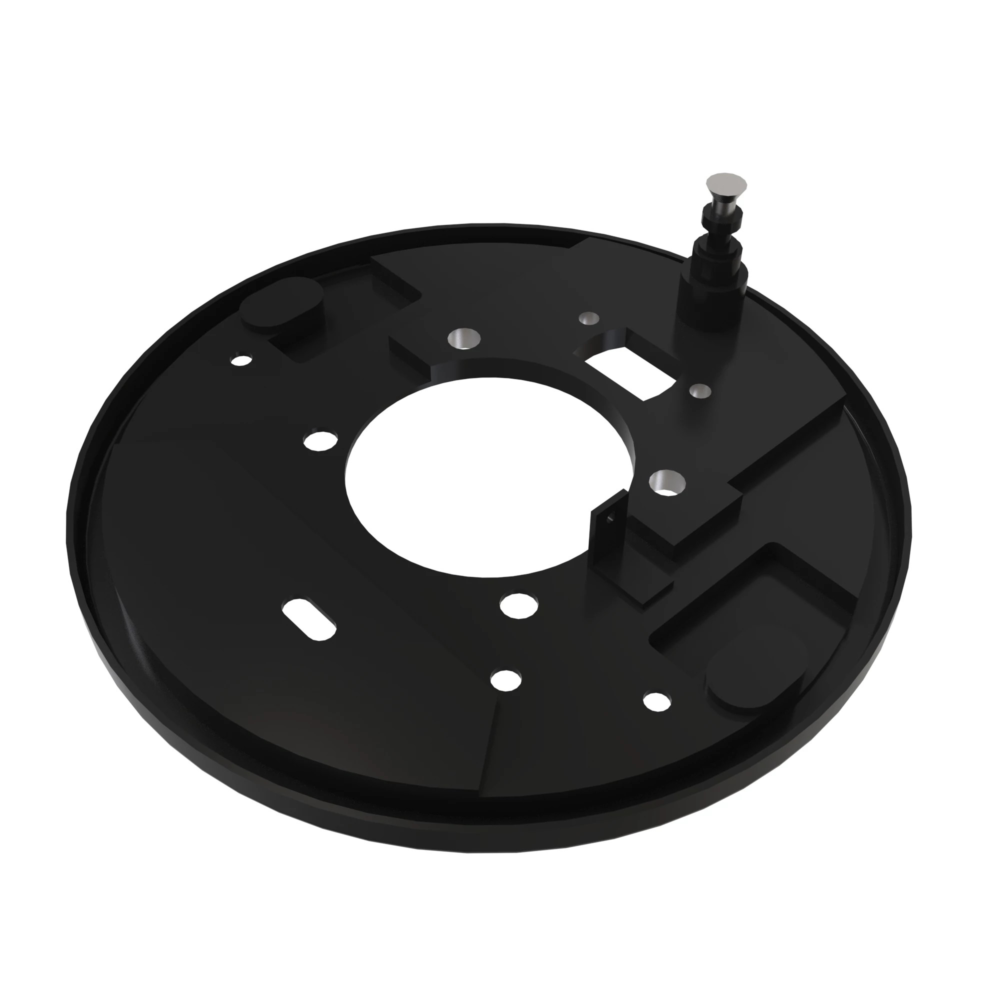 PLATE, LH FRONT BACK ASSY