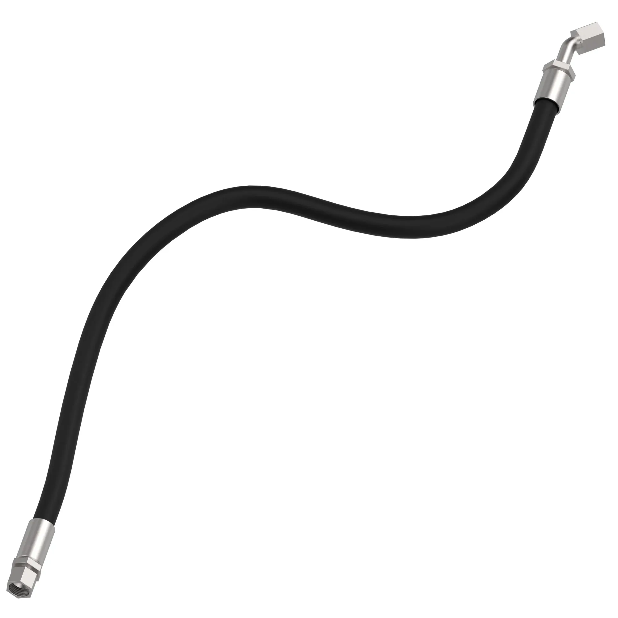 John Deere Hydraulic Motor to Hydraulic Tank Hydraulic Hose - AXT12041