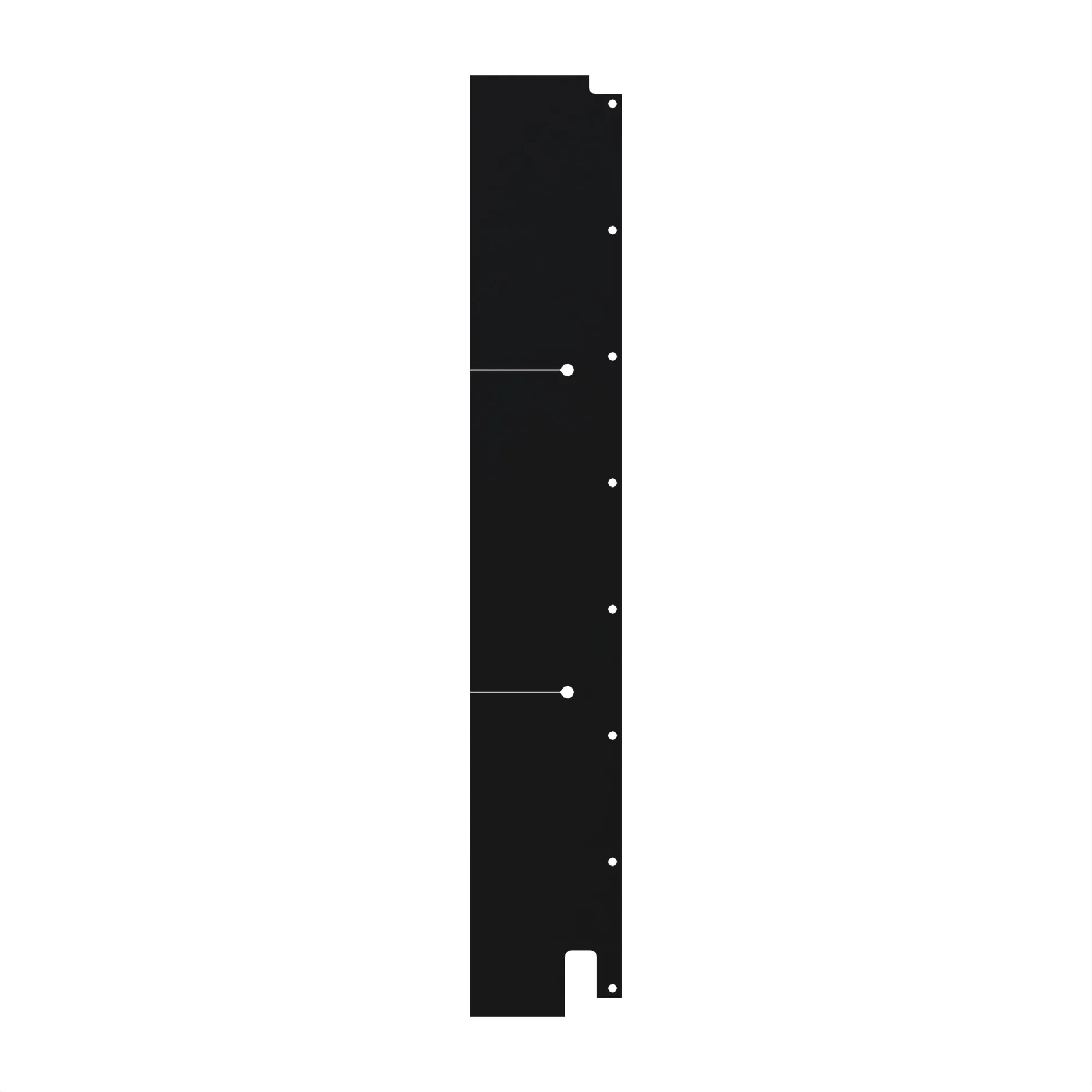 SHIELD, CHOPPING CURTAIN, 1394MM