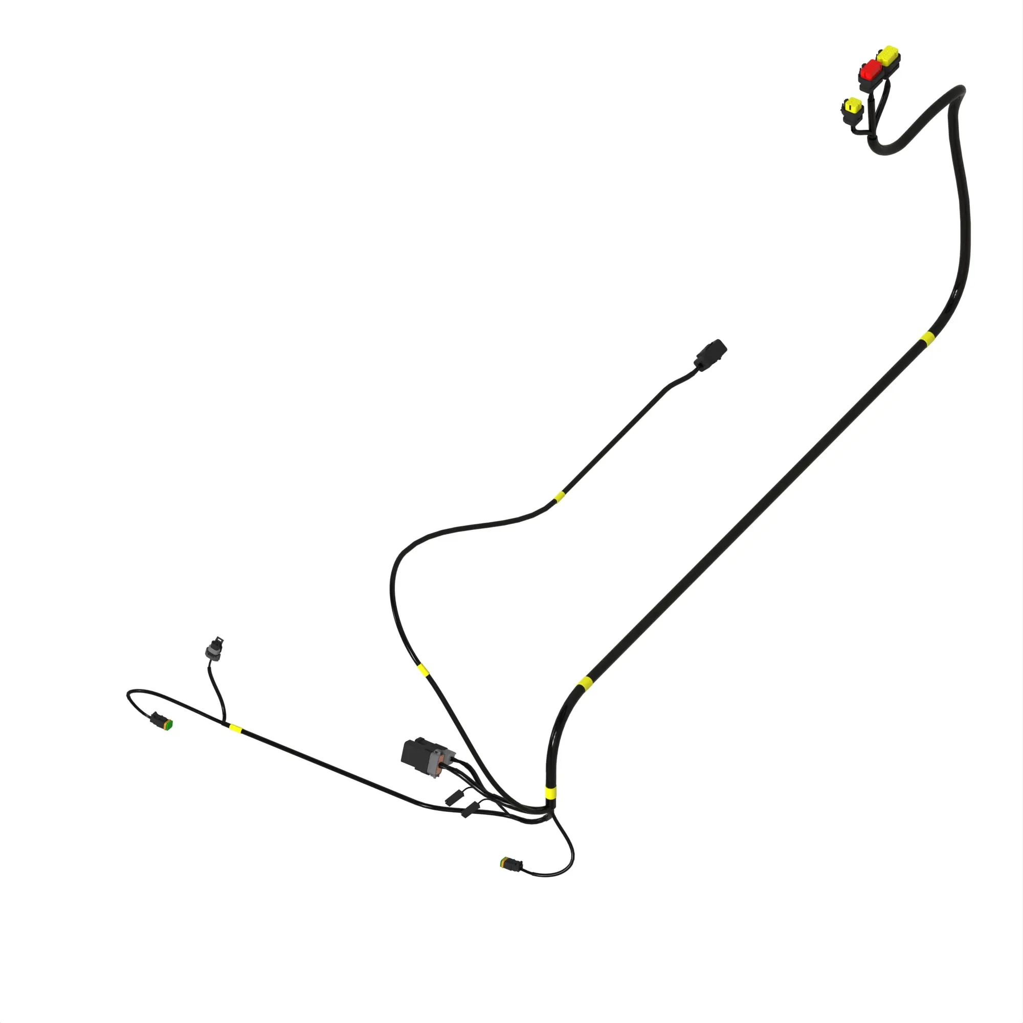 John Deere Integrated Grade Control Cooling Package Wiring Harness - AT479912