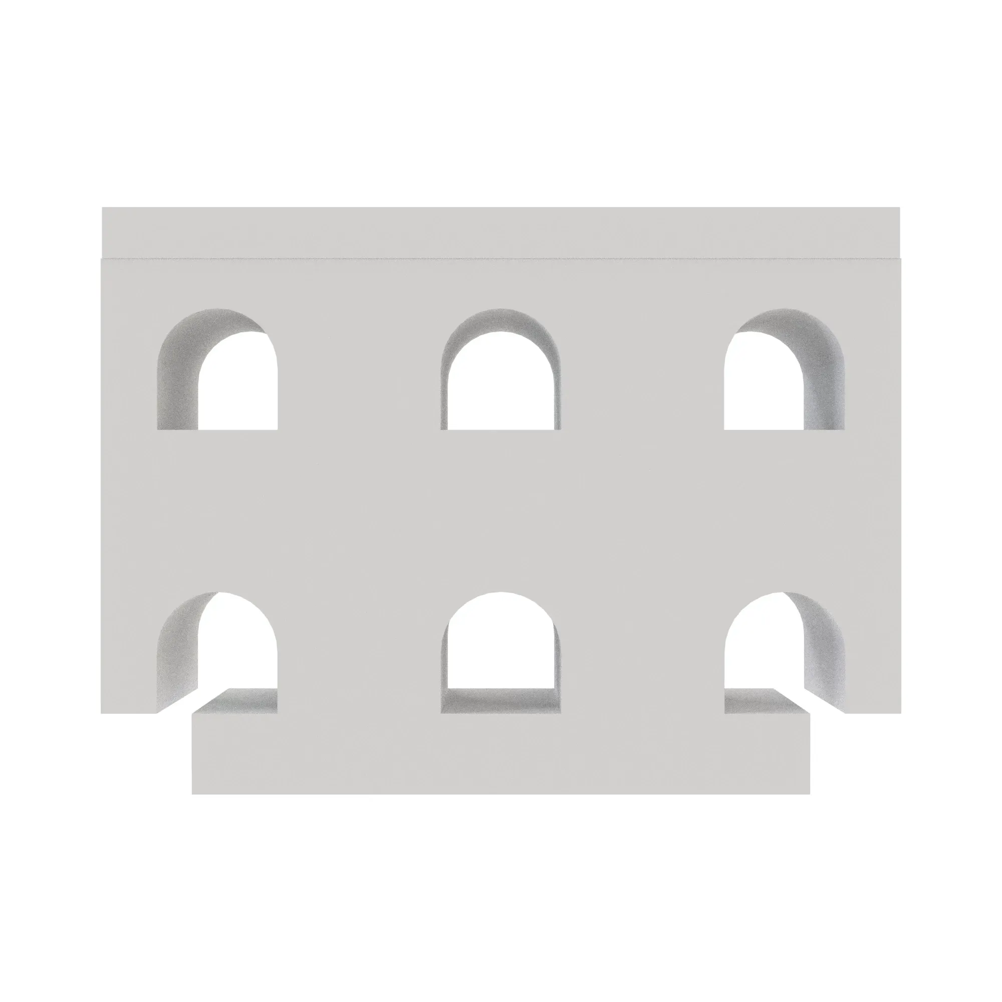 CLAMP-TUBING PLASTIC(3 HOLE)