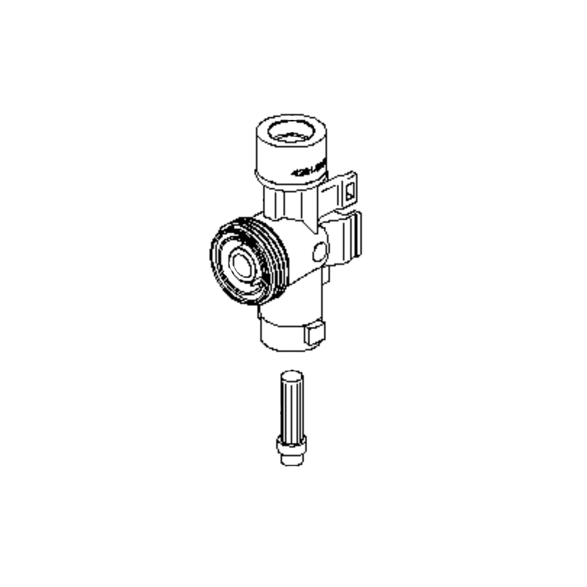 Nozzle, Dcv Body Only