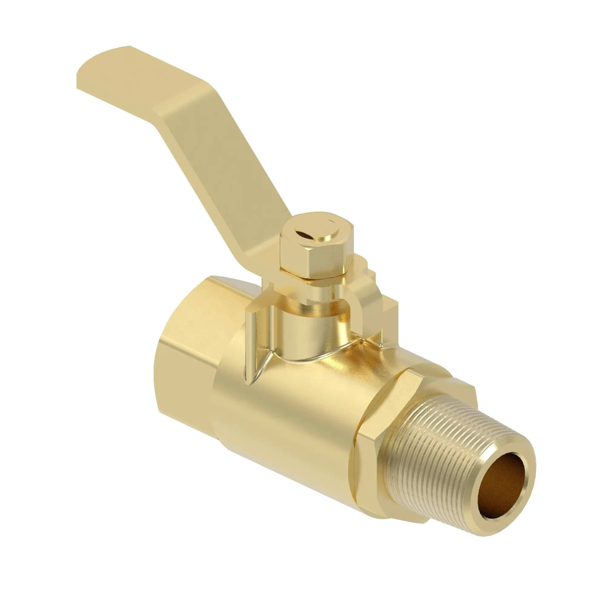 Ball Cock Valve, 1/2 NPT M-F
