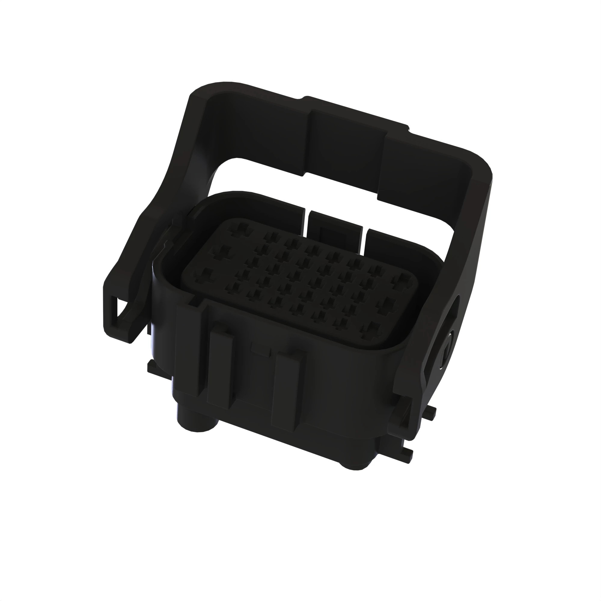 CONN TYCO MCP 36W MS BLK PLSTC