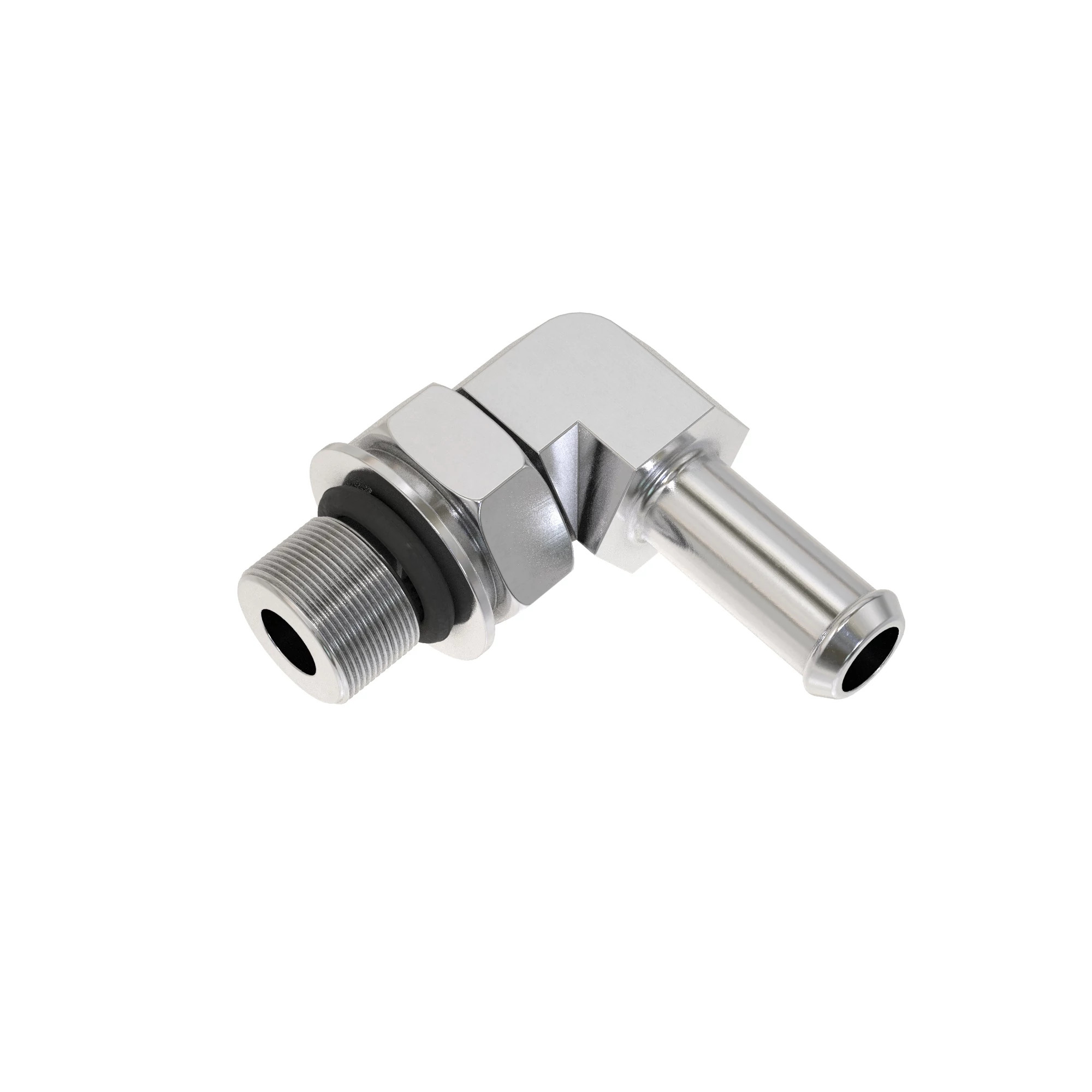 ELBOW FITTING, M12 ADJ STUD W/O-RIN