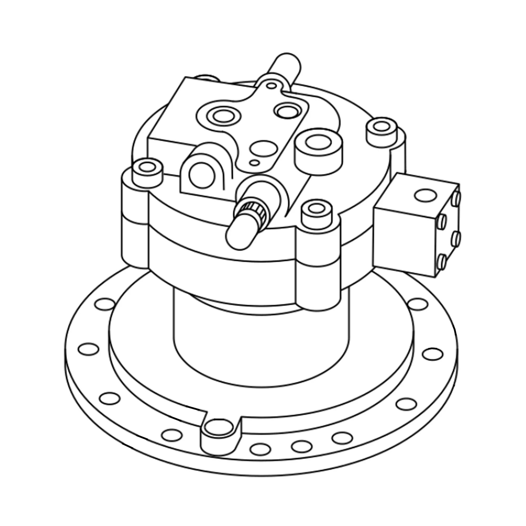 John Deere Reman REMAN Hydraulic Swing Motor - PG200044