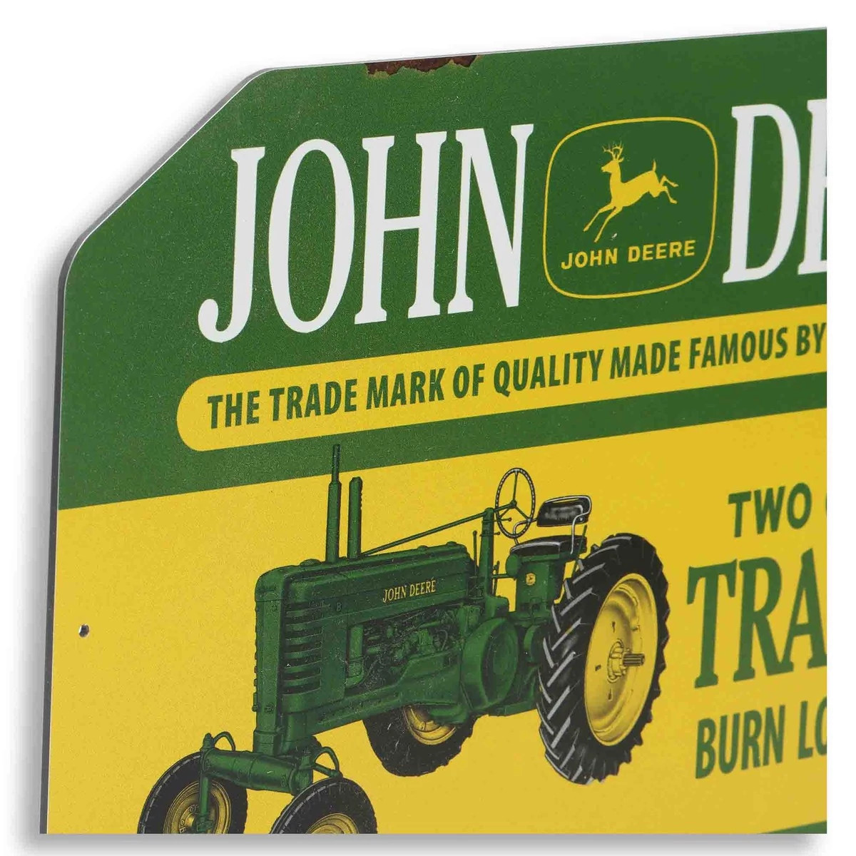 John Deere Sold Here Metal Sign