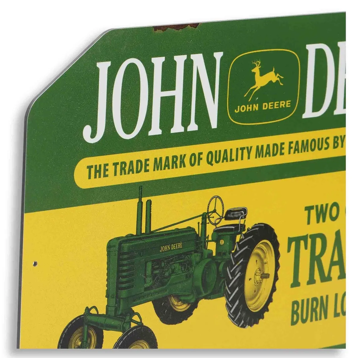John Deere Sold Here Metal Sign