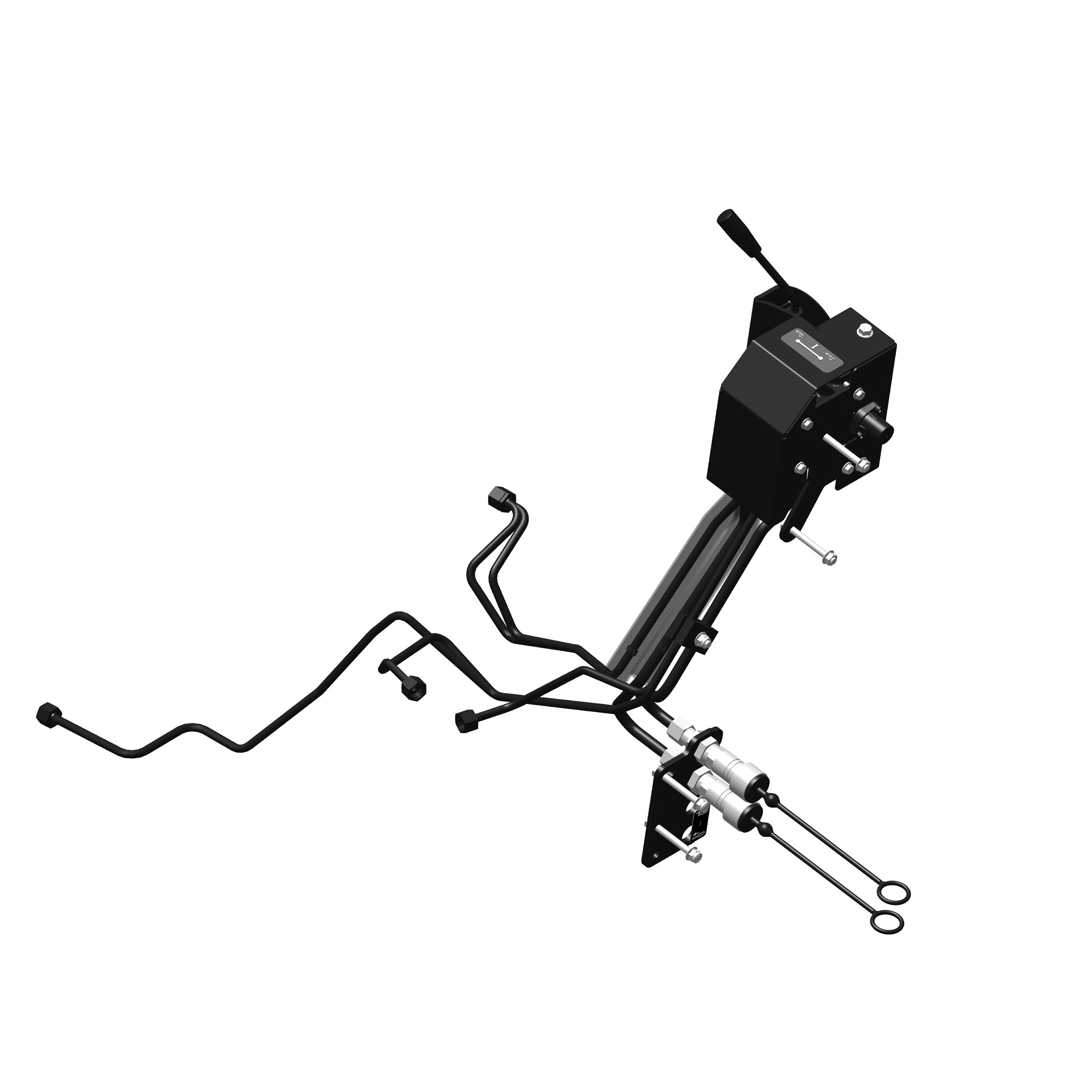 John Deere 3rd Function Rear Selective Control Valve (SCV) Attachment for Open Operator Station - BXX10914