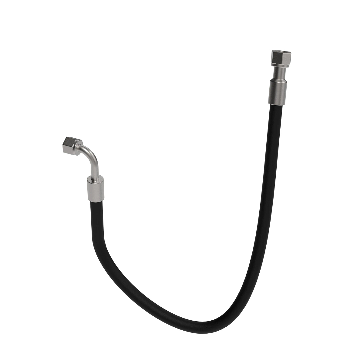 John Deere Engine Oil Sampling Port (Next to Oil Filter) to Engine Hose - F076679