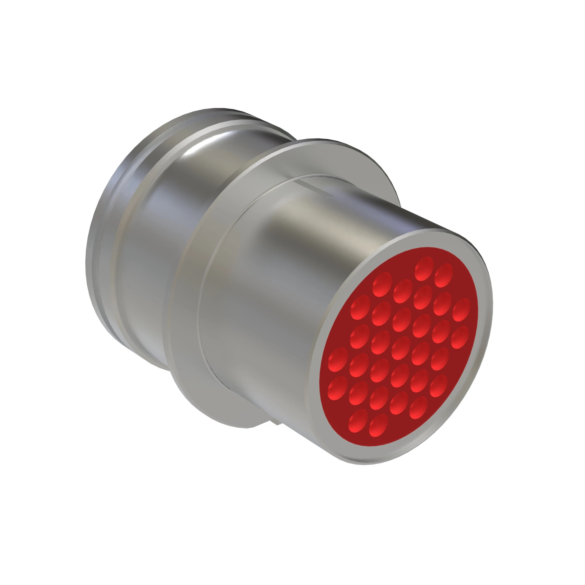 CONN TYCO HD30 31W FS SLVR ALUM