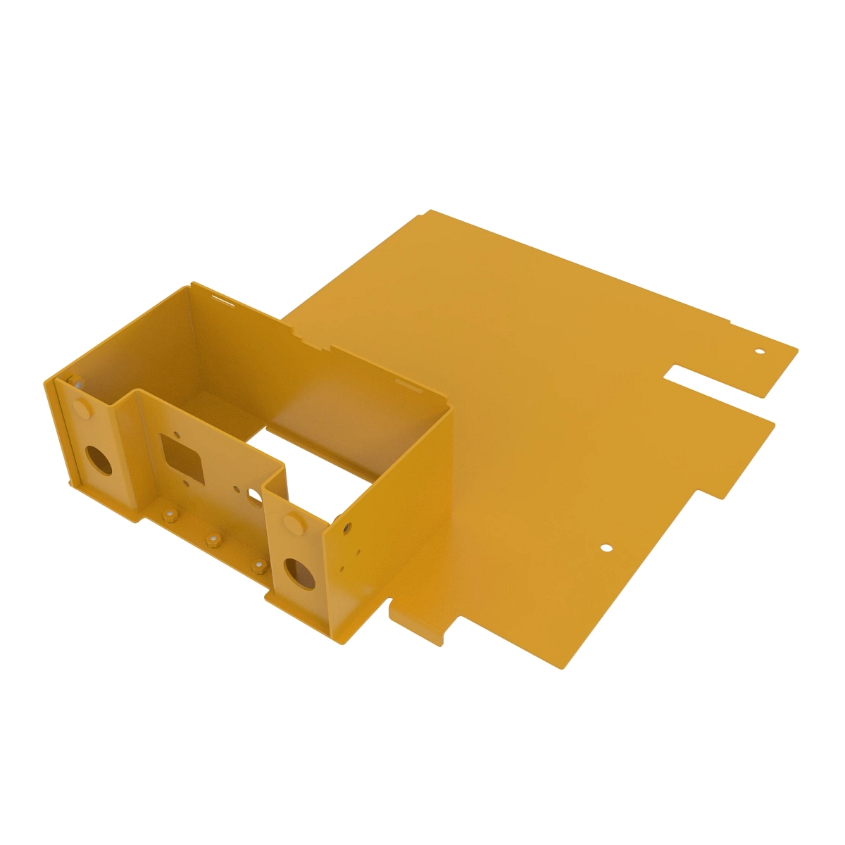 Battery Box, Weldment Top Cover Bat