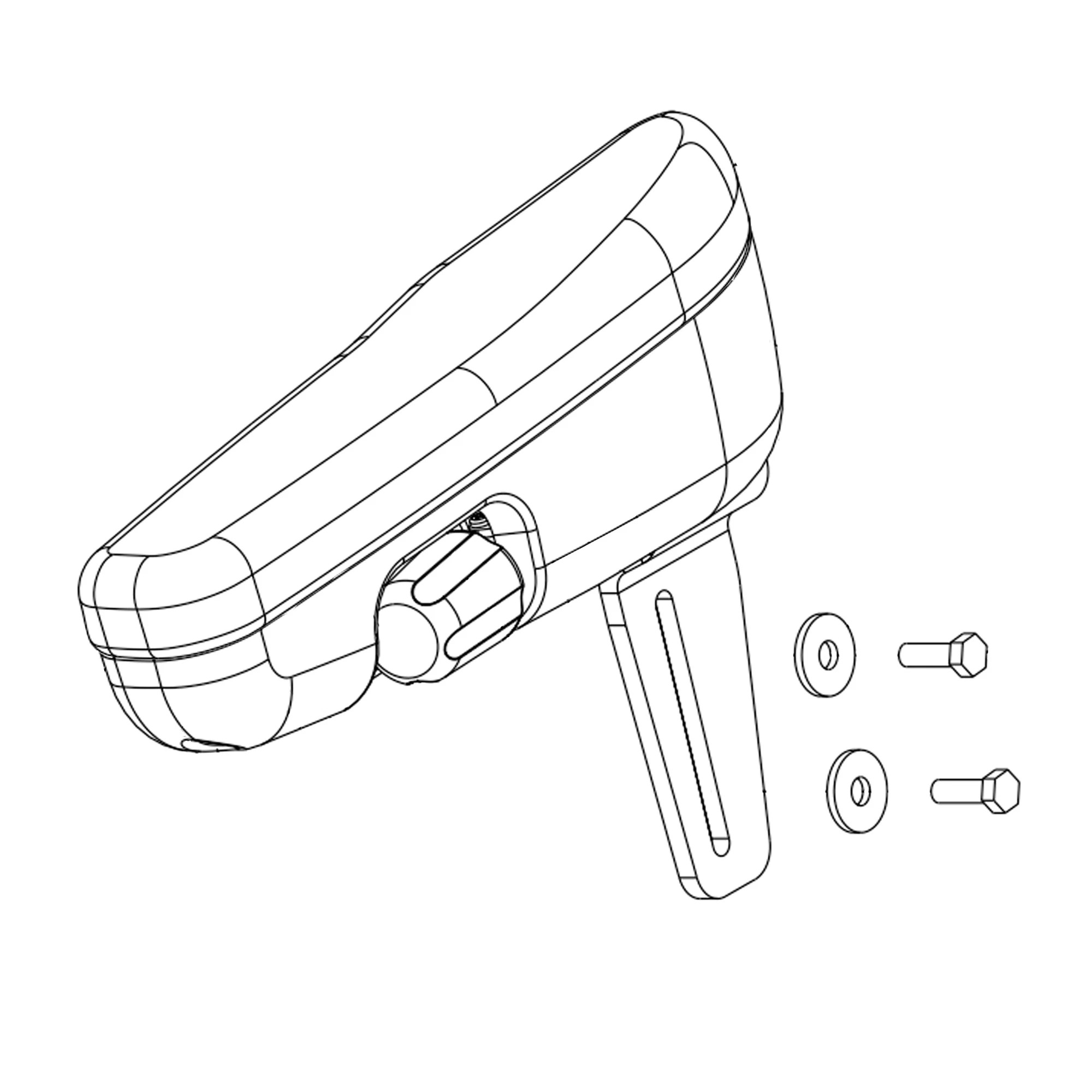 John Deere Left Side Armrest Seat Kit - AT489822