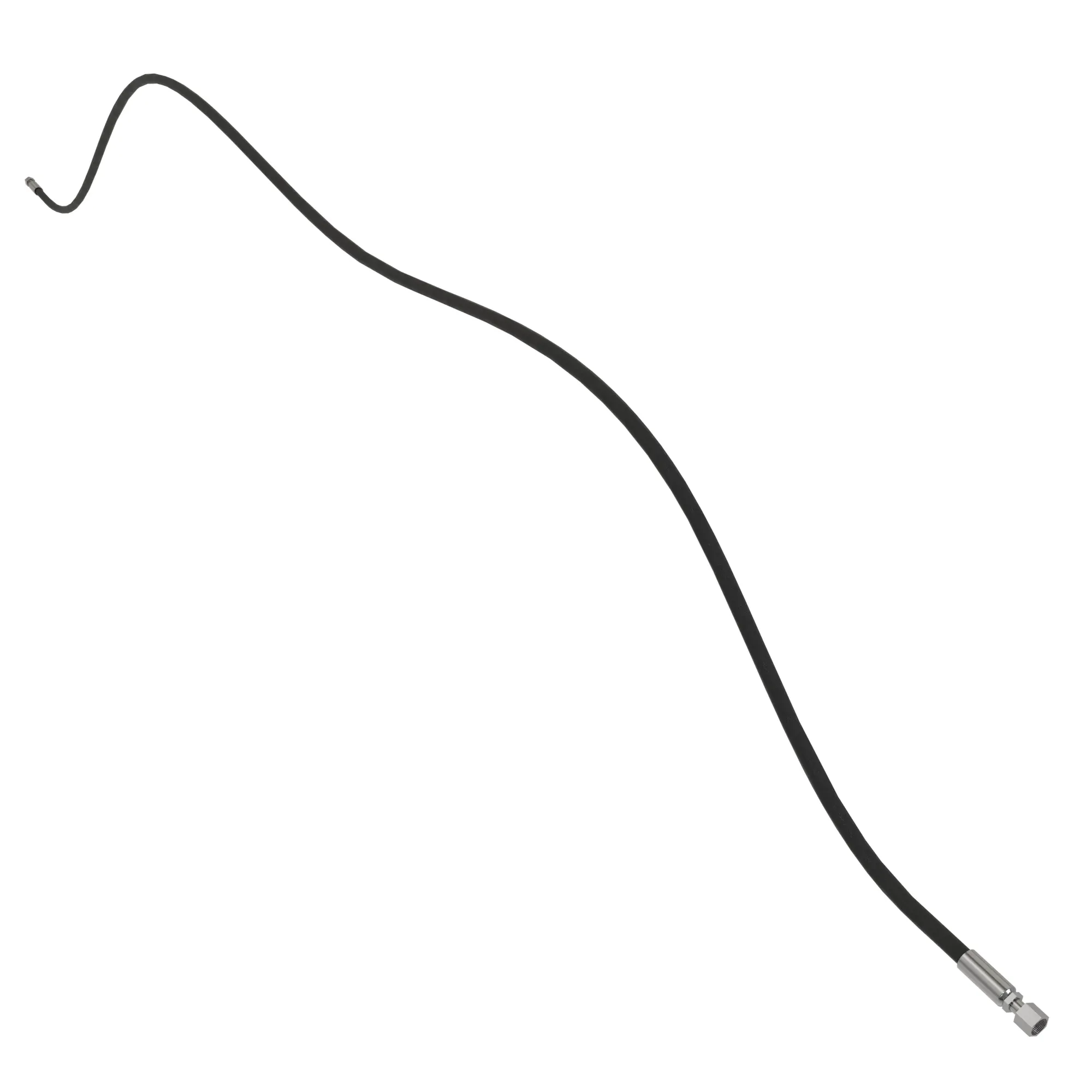 John Deere Header Lift-Valve to Tee Hydraulic Hose - AH165793
