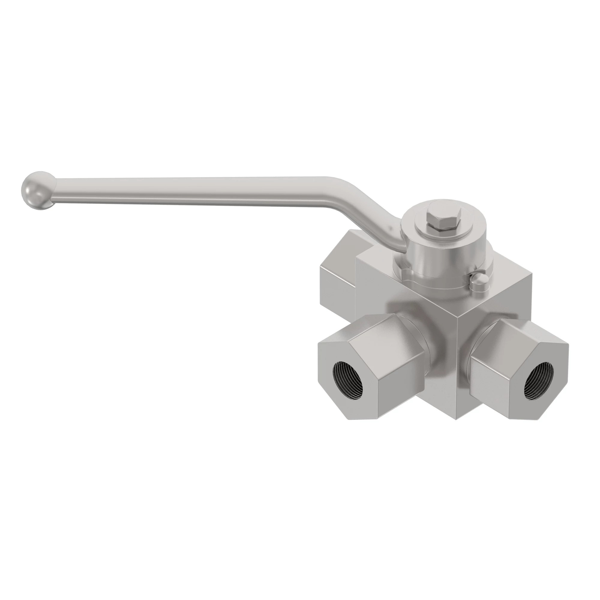 VALVE, MANUAL 3-WAY, 2 POSITIONS